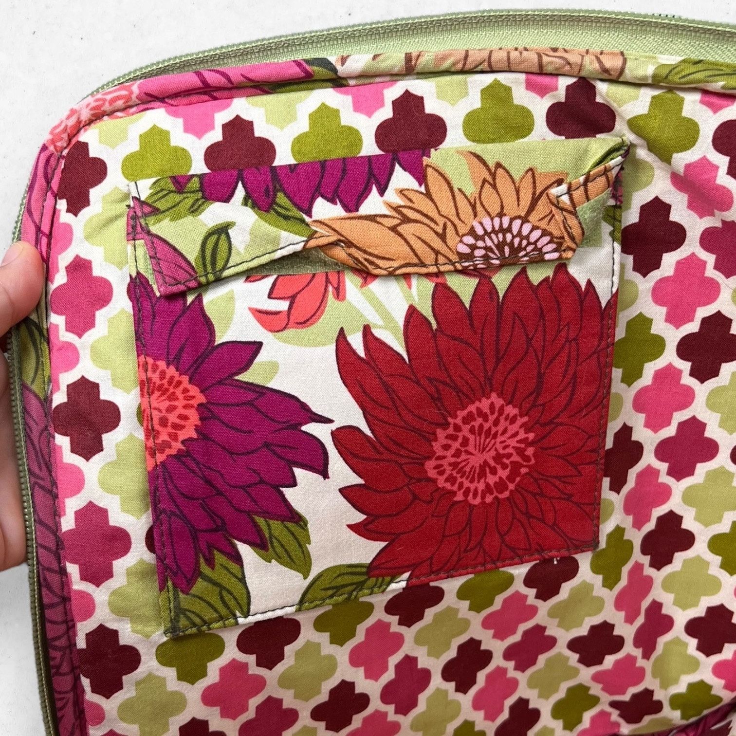 Vera Bradley Vera Bradley "Raspberry Fizz" Pattern Laptop Bag 13in X 10in Size ONE SIZE - 6 Thumbnail