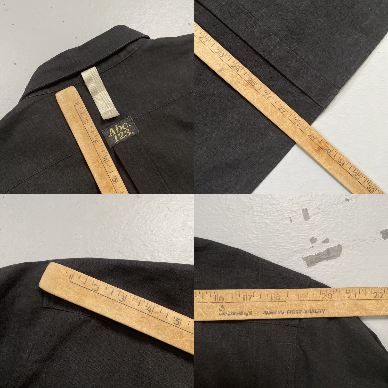 Advisory Board Crystals Advisory Board Crystals Shirt-Jacket Unisex Adults L Black Cotton Ripstop Military Style Work Shirt-Jacket Size US L / EU 52-54 / 3 - 8 Thumbnail