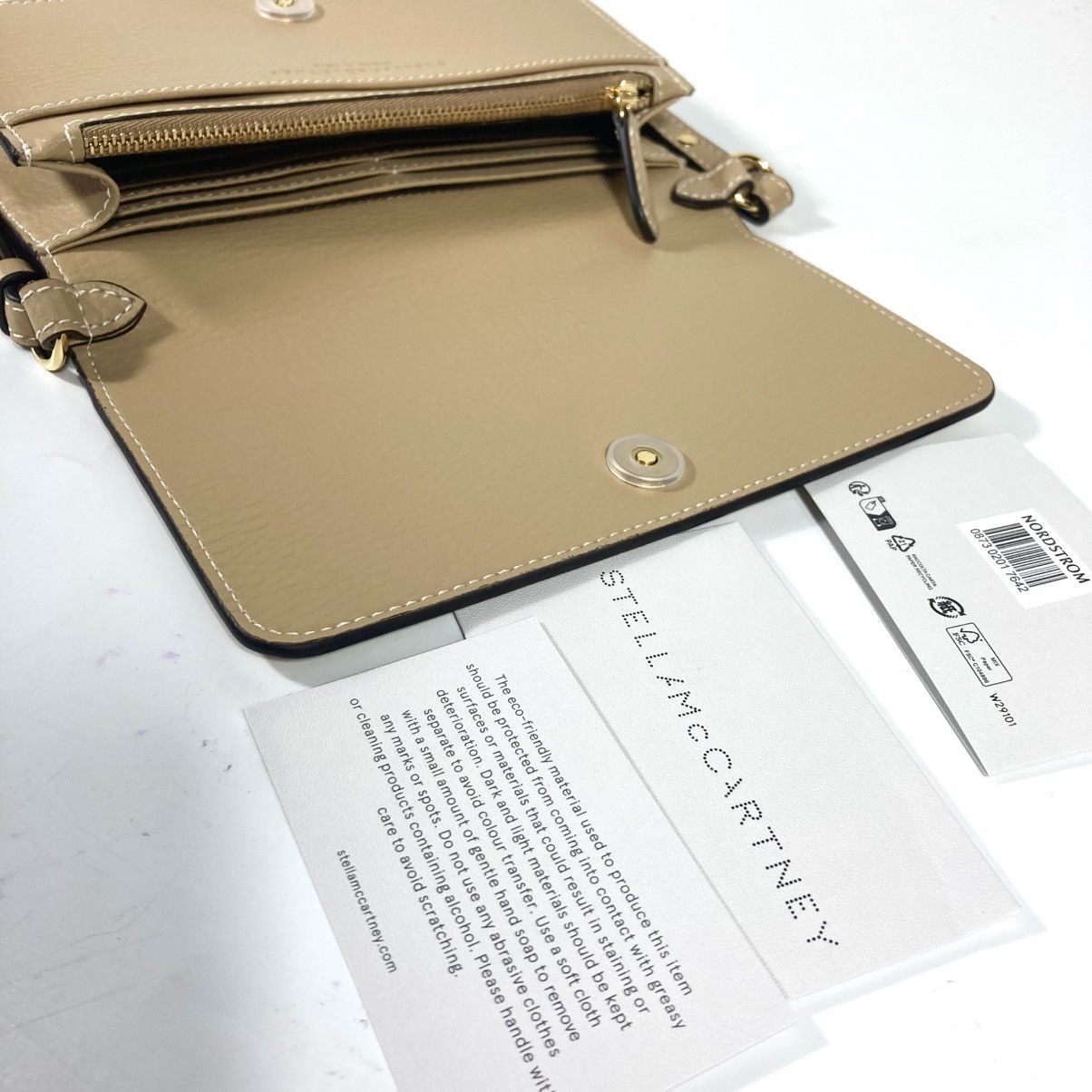 Stella McCartney Stella McCartney Mini Logo Vegan Leather Crossbody Bag Size ONE SIZE - 13 Thumbnail