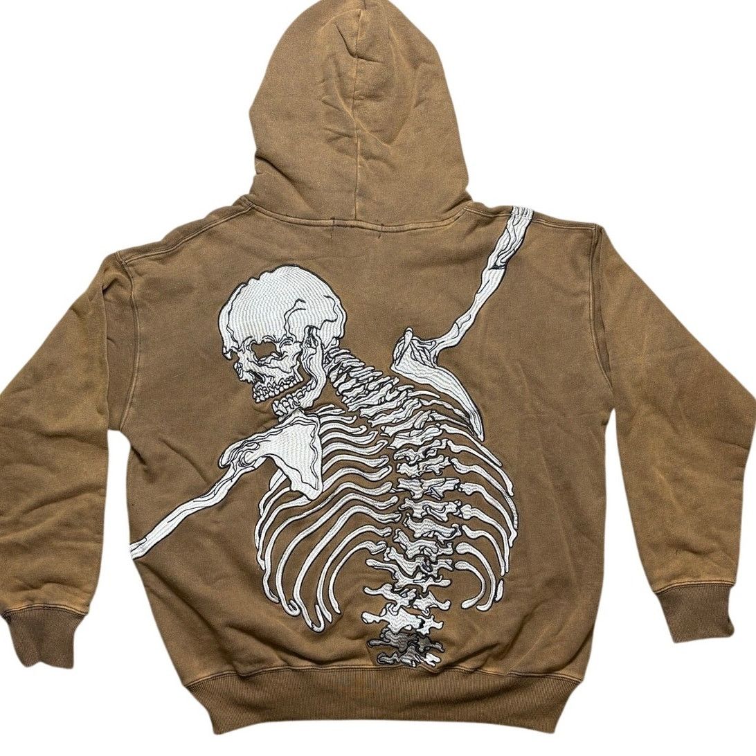 Godspeed NWT - GodSpeed R.O.D. Skelton Hoodie - Washed Brown - Sz. M Size US M / EU 48-50 / 2 - 2 Thumbnail