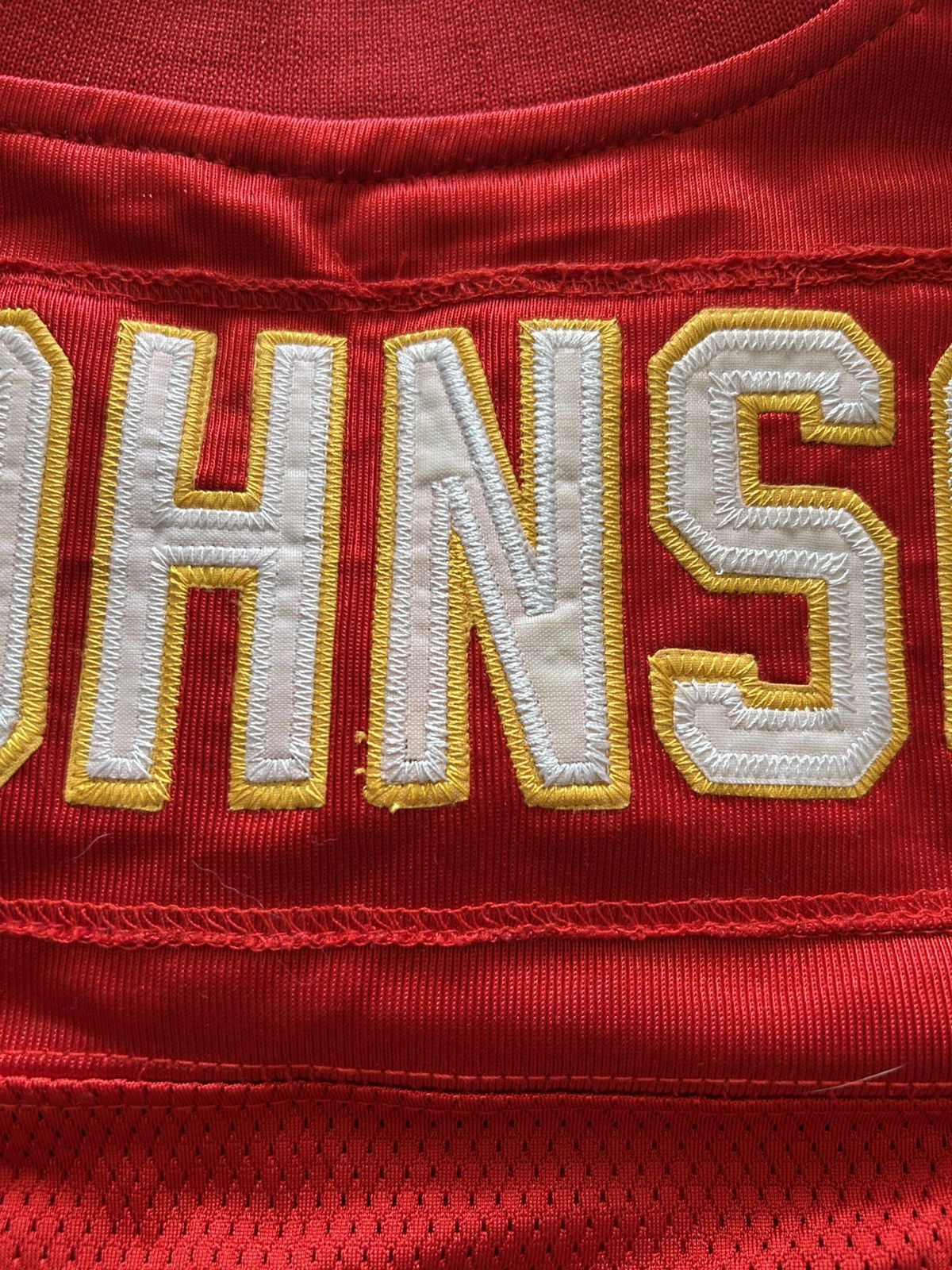 NFL Kansas City Chiefs Vintage Reebok Football Jersey L Johnson Size US L / EU 52-54 / 3 - 9 Thumbnail