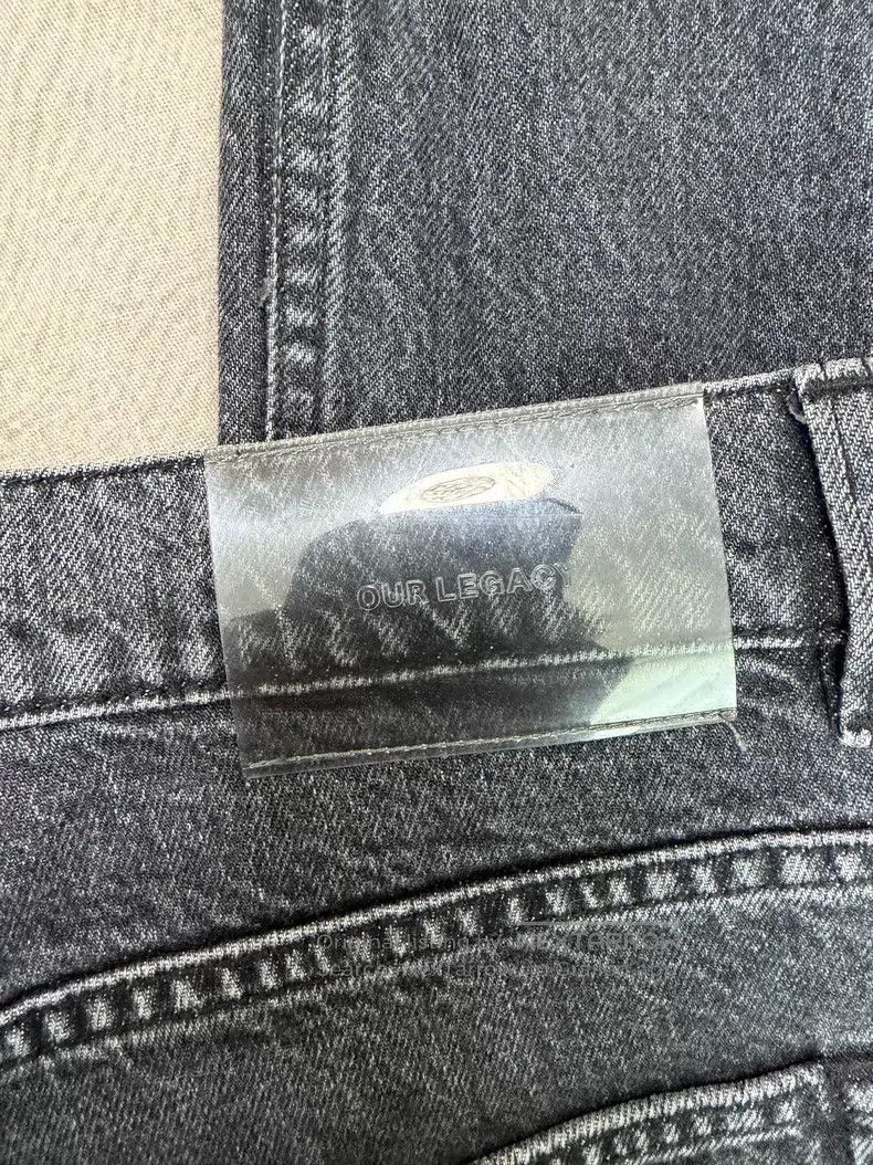 Our Legacy Our Legacy Butterfly Patch Denim Pants Size US 34 / EU 50 - 8 Thumbnail