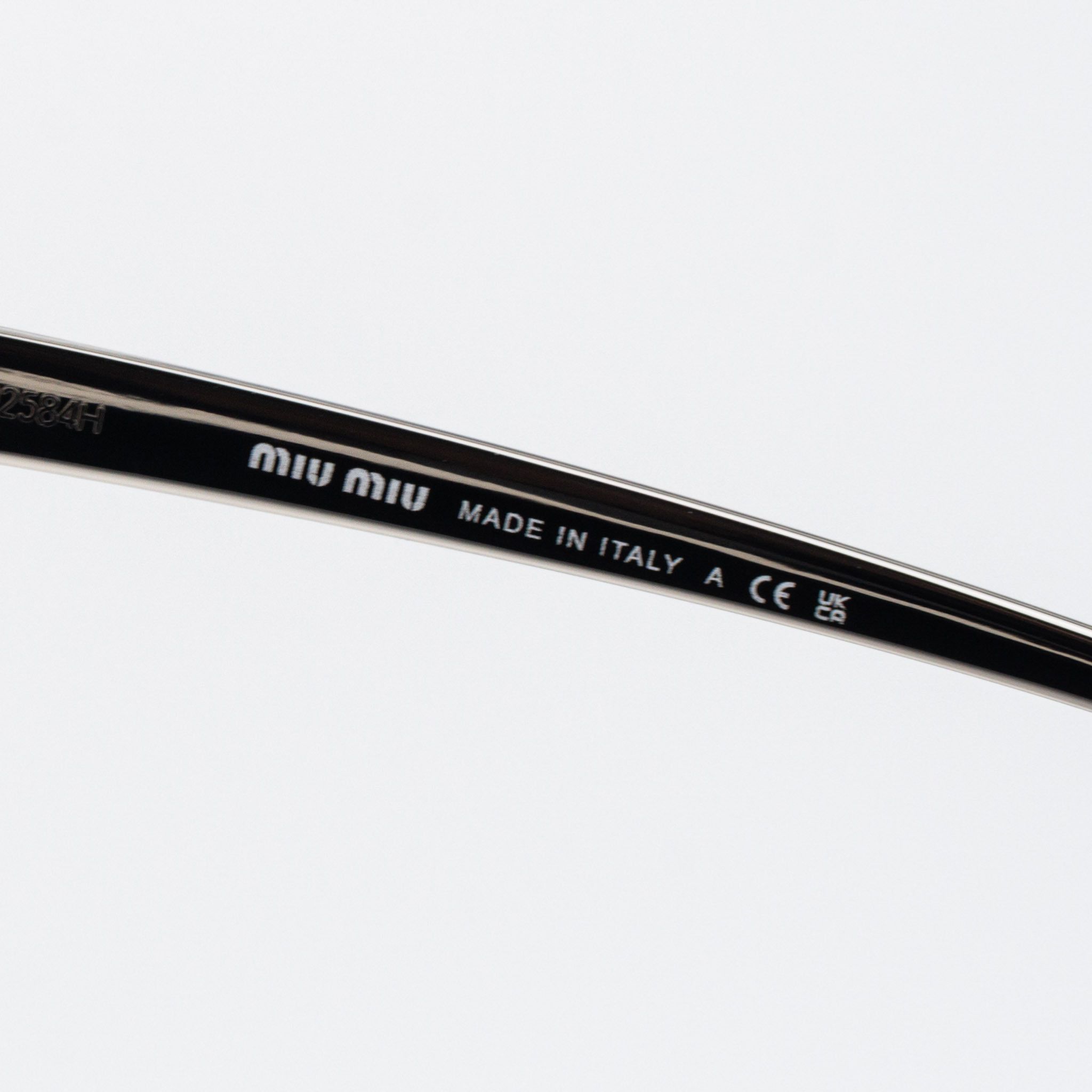 Miu Miu Miu Miu Women Sunglasses Pilot MUA55S 1BC80Q NEW AUTHENTIC Size ONE SIZE - 8 Thumbnail