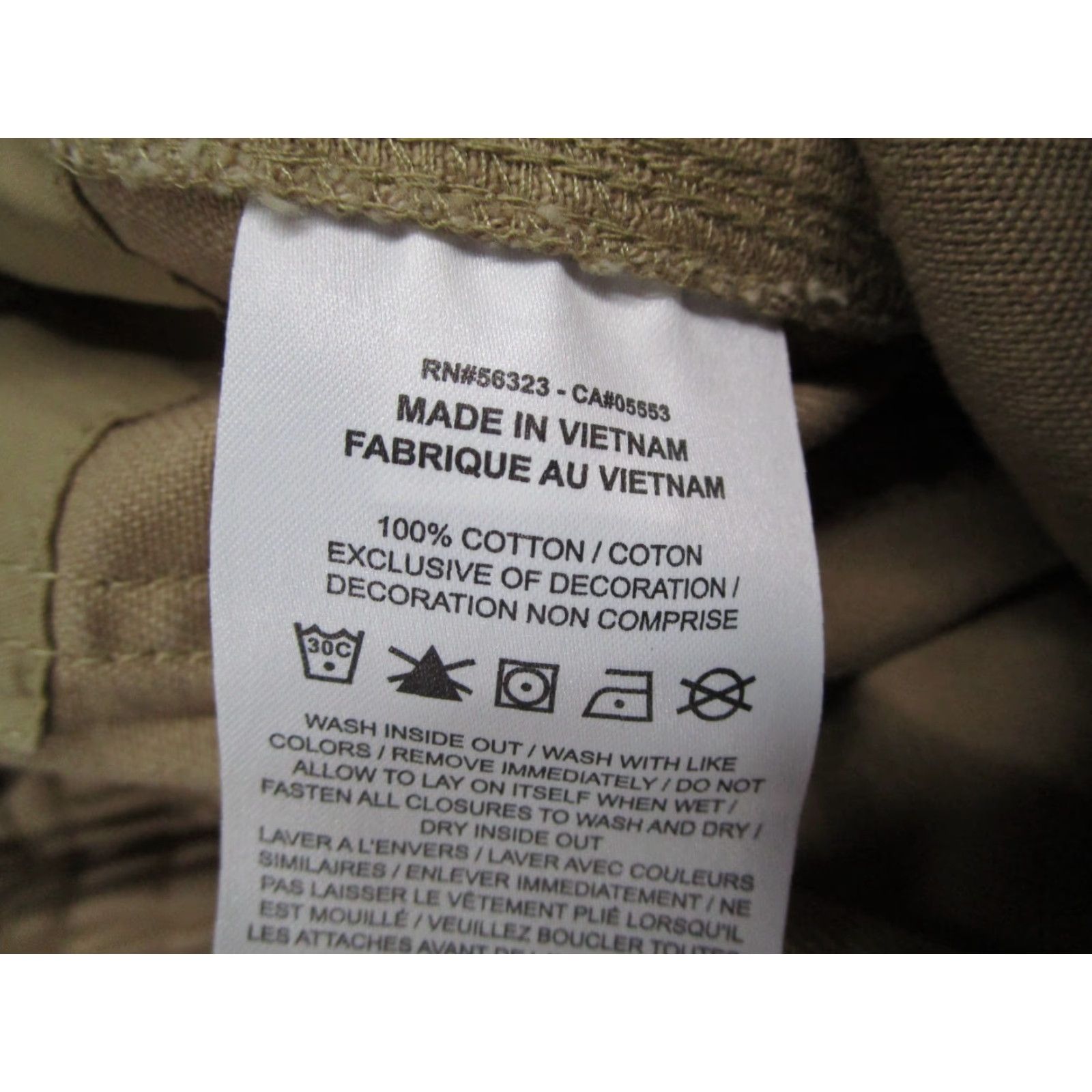 Nike Nike Cargo Pants Mens M Beige Wide-Leg Cotton Cargo Pocket Swoosh 28x27 Vintage? No (remove) Life Utility Casual Distressed? (No) Size US 31 - 4 Thumbnail