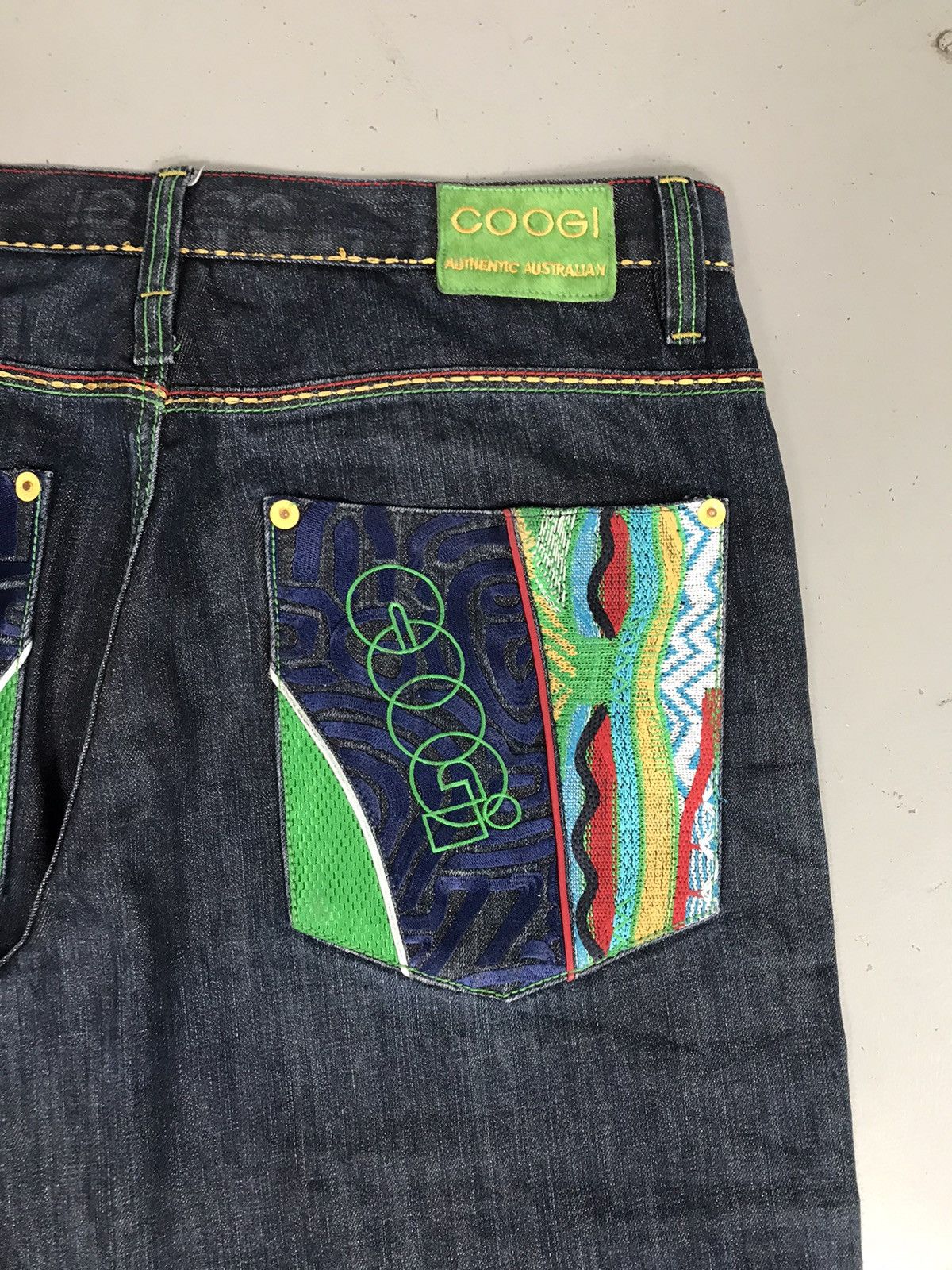 Coogi × Vintage Crazy Coogi Embroidered Denim Size US 40 / EU 56 - 11 Thumbnail
