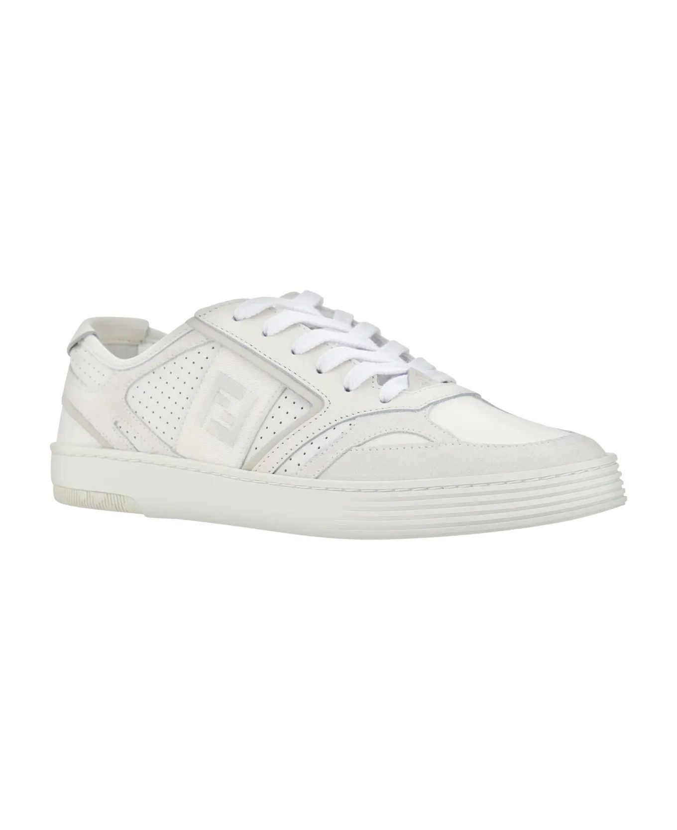 Fendi o1B3y1r0326 Low-Top Sneakers in White Size US 12 / EU 45 - 2 Thumbnail