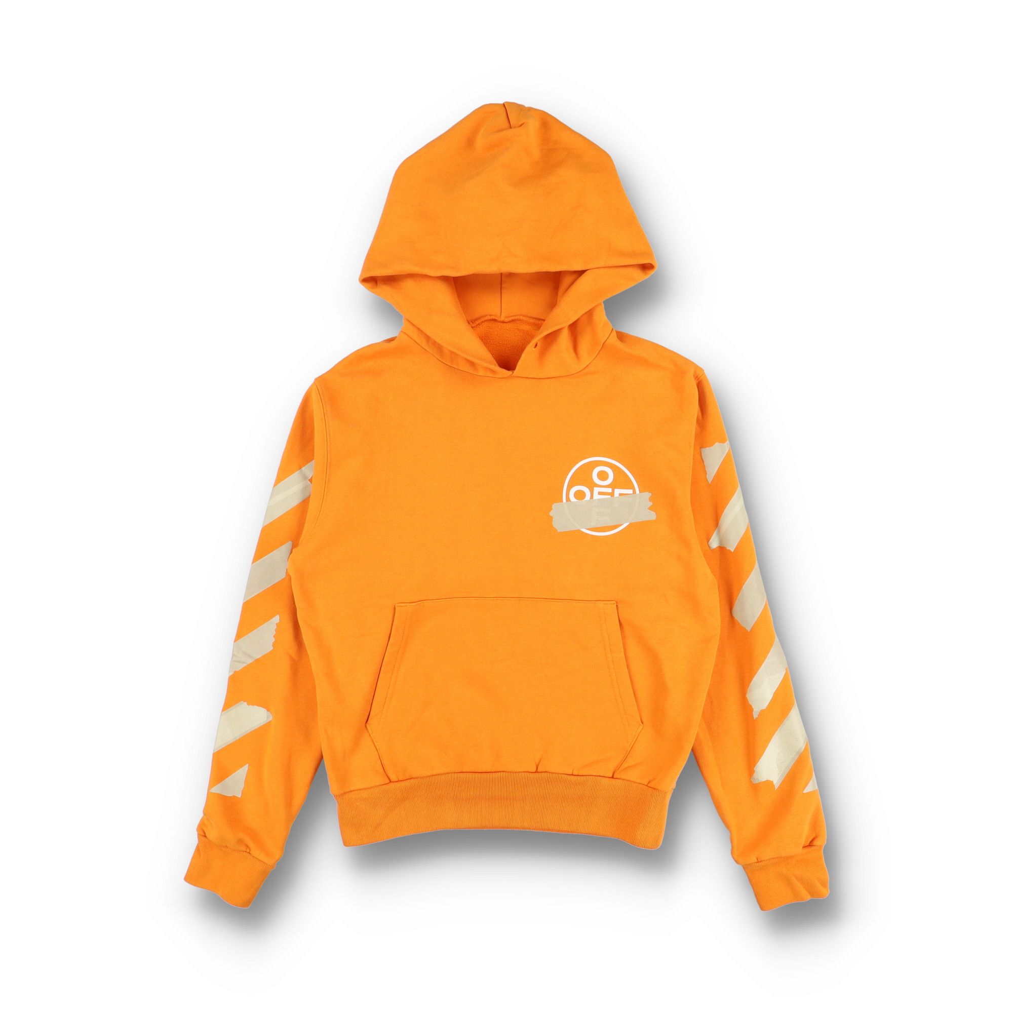Off-White Orange Tape Arrows Logo Hoodie Size US M / EU 48-50 / 2 - 5 Thumbnail