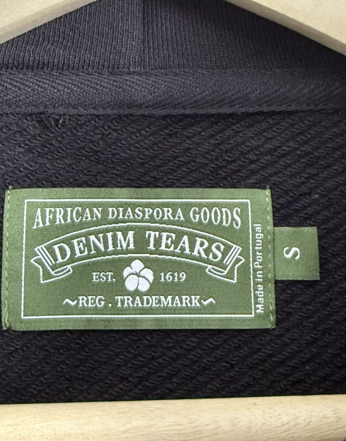DENIM TEARS DENIM TEARS MONOCHROME HOODIE Size US S / EU 44-46 / 1 - 2 Thumbnail