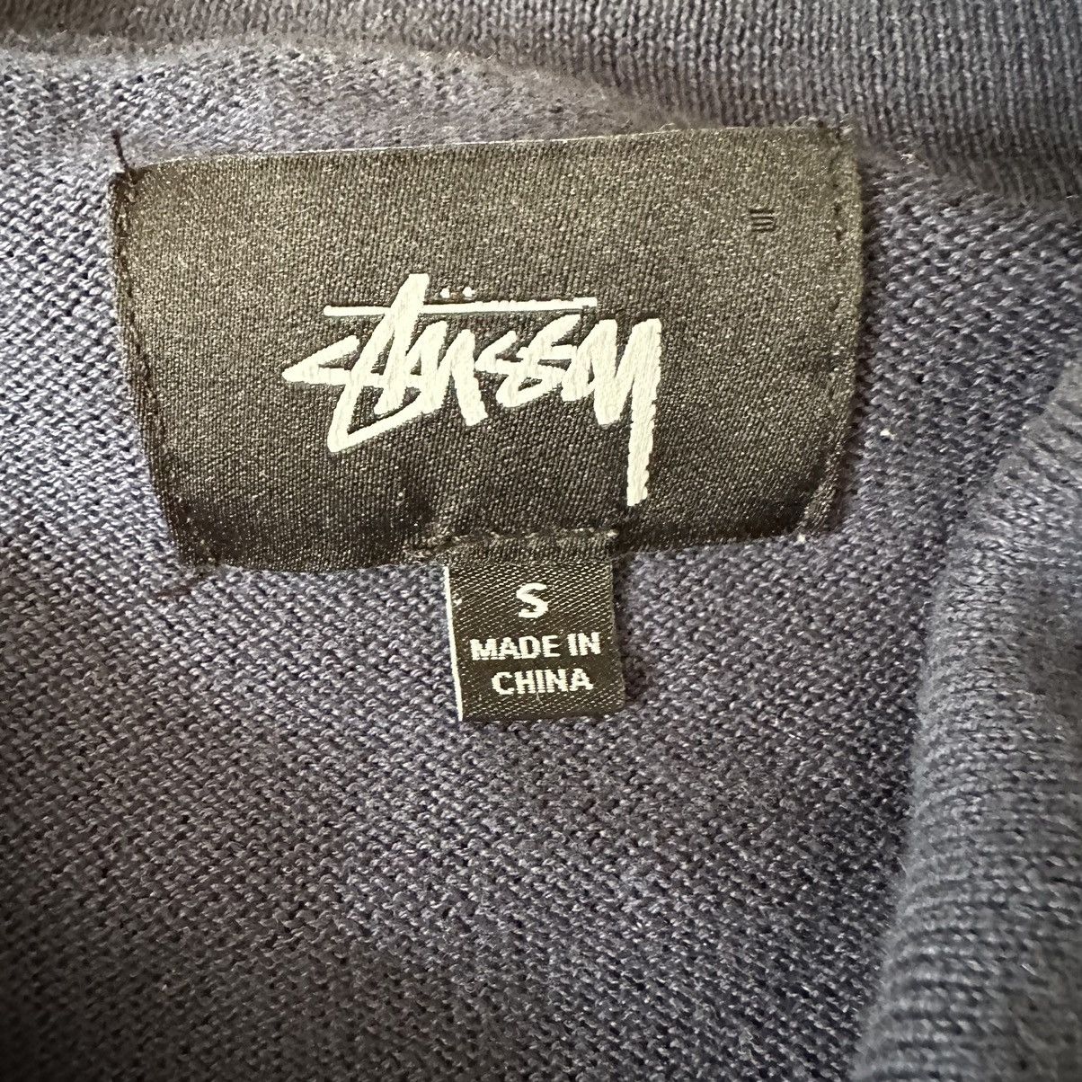 Stussy Stussy striped zipped polo shirt Size US S / EU 44-46 / 1 - 4 Thumbnail