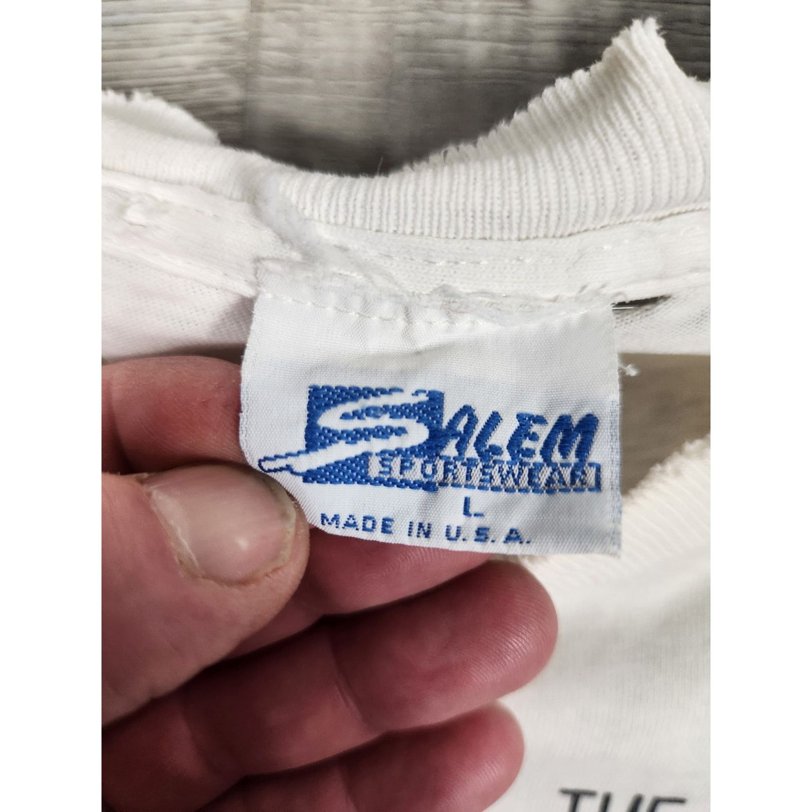 Salem Sportswear Vintage Troy Aikman Dallas Cowboys T-Shirt - Size Large Size US L / EU 52-54 / 3 - 7 Thumbnail
