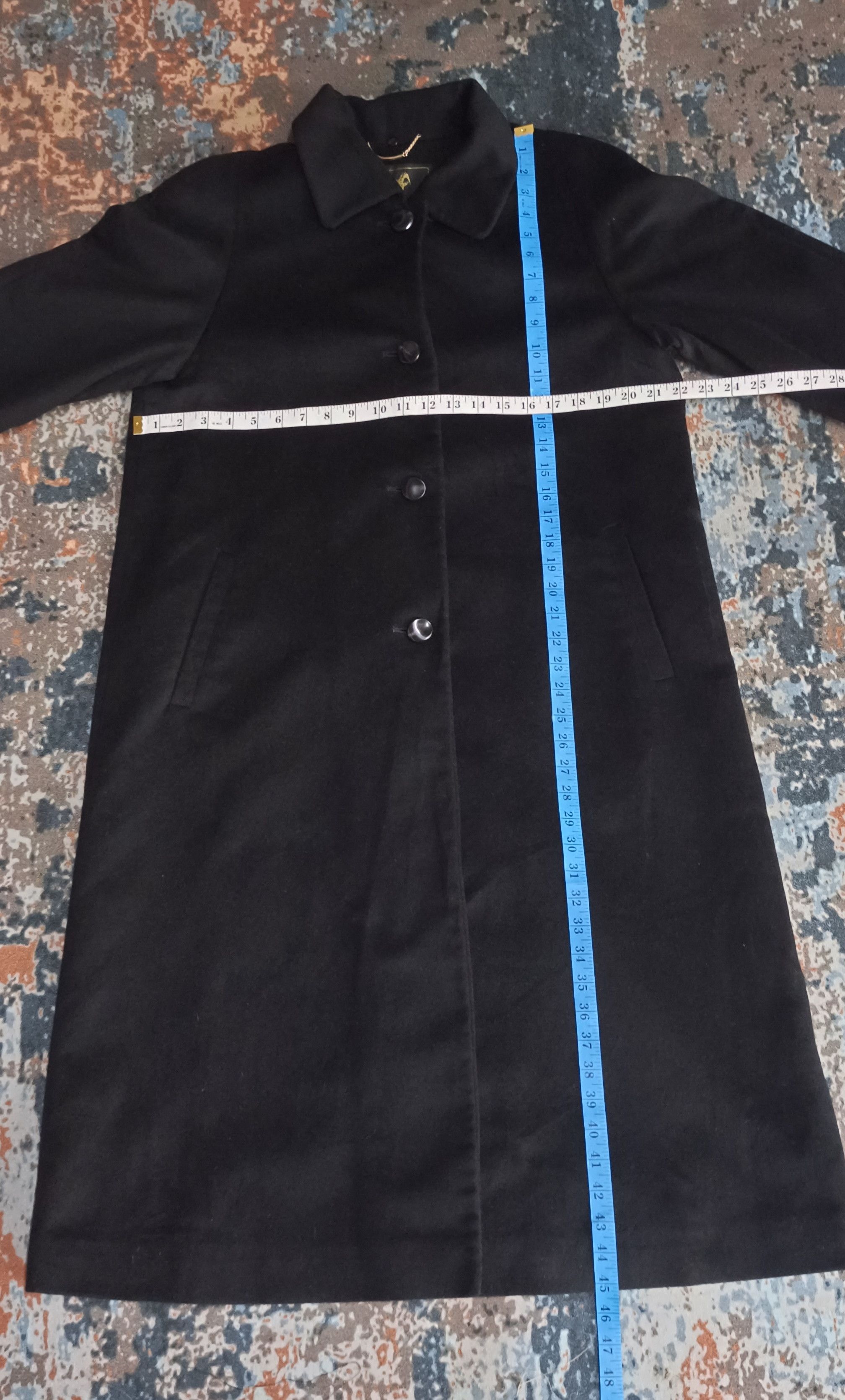 Japanese Brand Vintage 🔥 Cashmere Sagaj Mink Trench Coat Wool Jacket Size US L / EU 52-54 / 3 - 12 Thumbnail