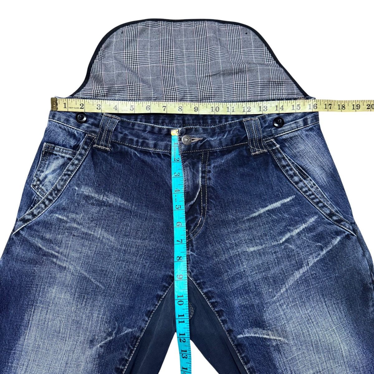 PPFM PPFM Cyborg Bondage Denim Jeans Size US 32 / EU 48 - 21 Thumbnail