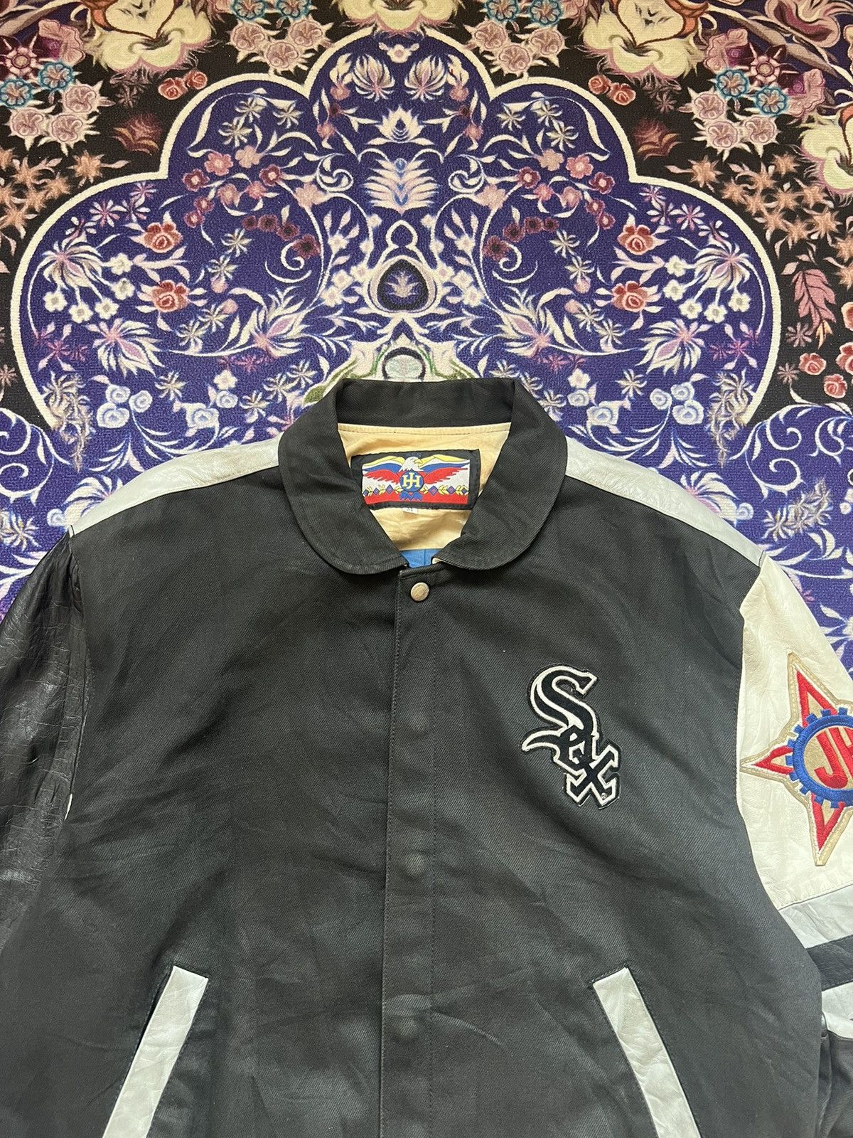 Jeff Hamilton Vintage 90s Jeff Hamilton Chicago White Sox MLB Leather Size US M / EU 48-50 / 2 - 6 Thumbnail