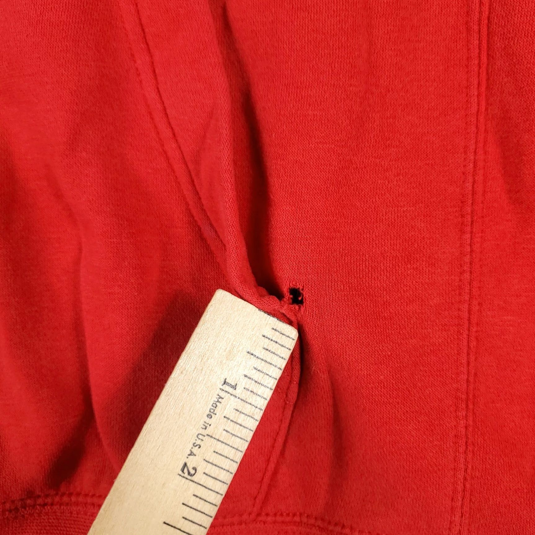Nike VINTAGE Nike Hoodie Pullover Mens Medium Red Logo Sweatshirt Sportswear Casual Size US M / EU 48-50 / 2 - 6 Thumbnail