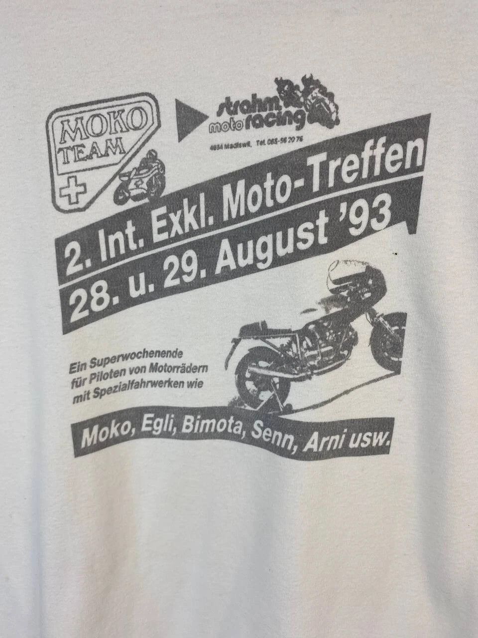 Other Vintage moto racing moko team 1993 shirt rare Size L Size US L / EU 52-54 / 3 - 8 Thumbnail