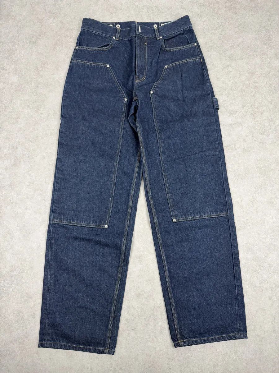 Givenchy SS2024 Givenchy 4G Cargo Denim Brut Carpenter Jeans Size US 32 / EU 48 - 1 Thumbnail