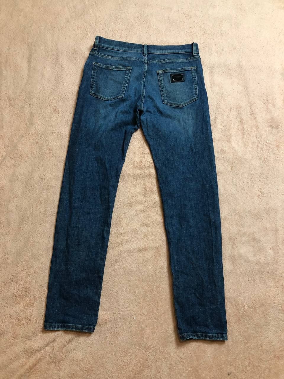 Dolce & Gabbana DOLCE GABBANA Men’s Straight Fit Denim Jeans Everyday Wear Size US 30 / EU 46 - 18 Thumbnail
