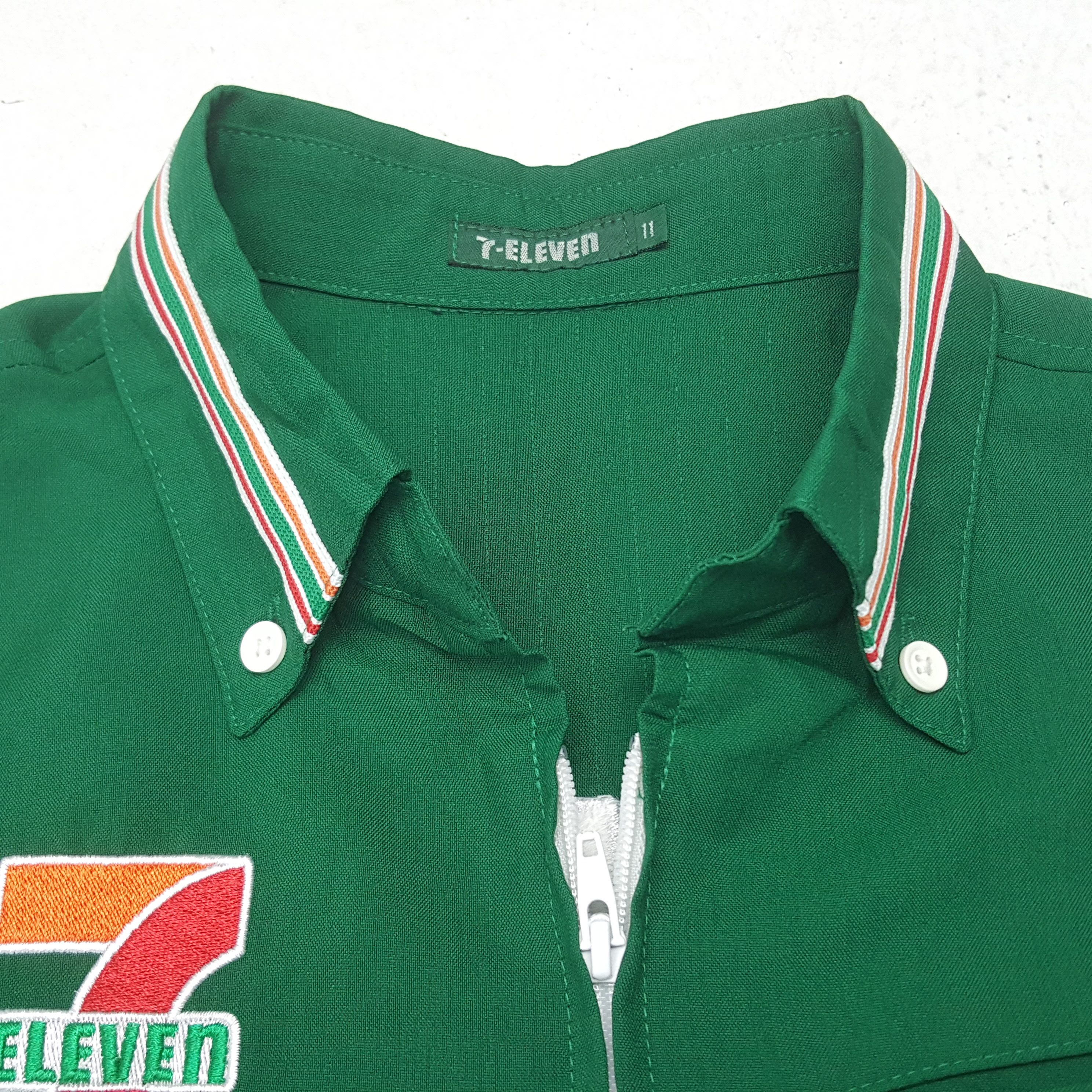 Japanese Brand × Vintage Vintage 7 Eleven Embroidery Logo Worker Jacket C276N77 Size US S / EU 44-46 / 1 - 5 Thumbnail