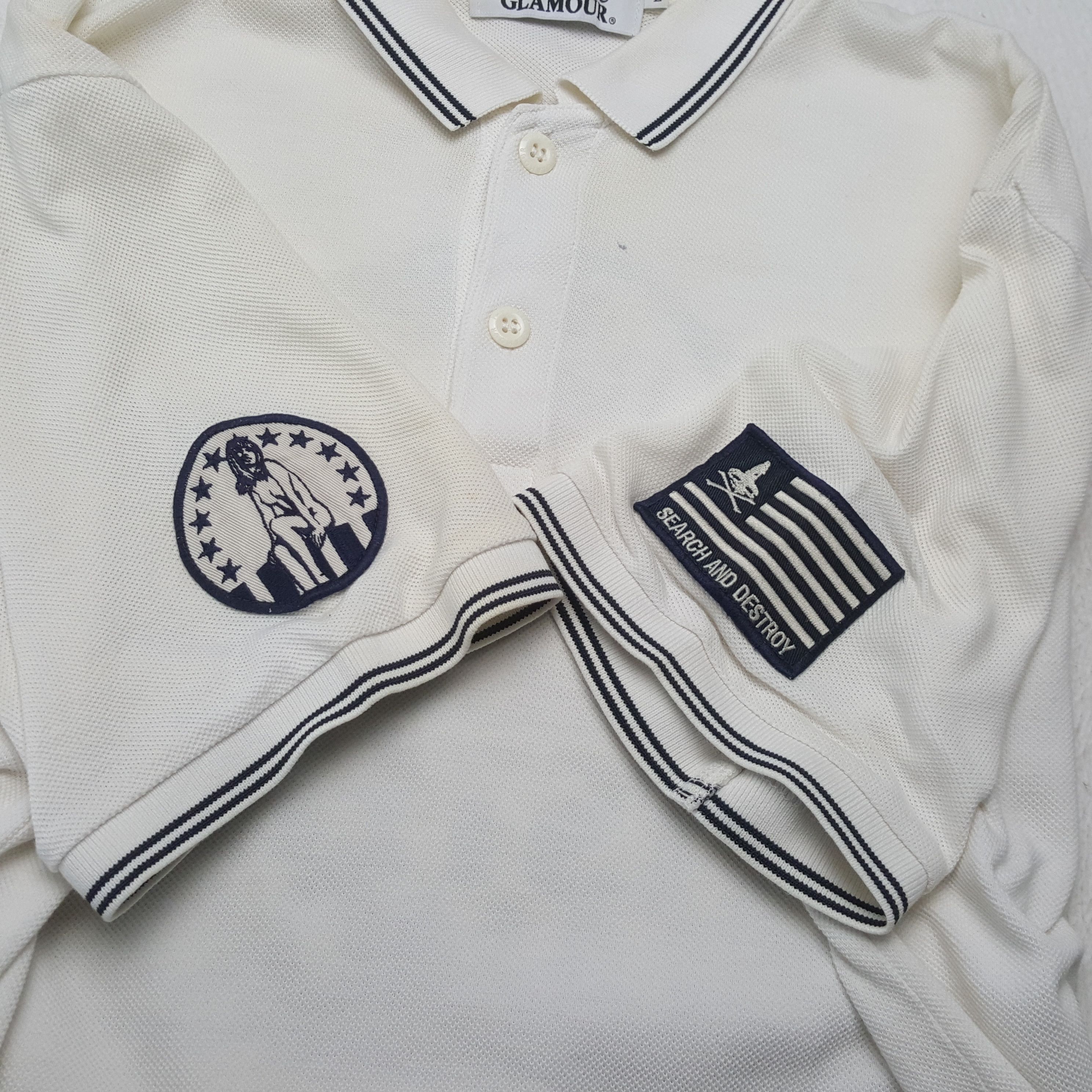 Hysteric Glamour × Japanese Brand × Vintage Hysteric Glamour Japanese Brand Custom Art Polos C285N14 Size US M / EU 48-50 / 2 - 6 Thumbnail