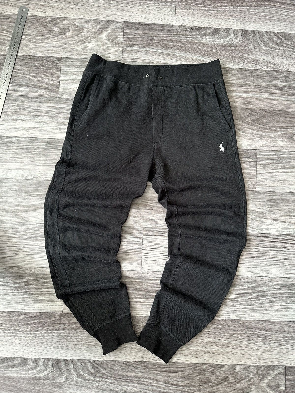 Polo Ralph Lauren × Ralph Lauren × Vintage Vintage POLO RALPH LAUREN BAGGY LOOSE SWEATPANTS Size US 34 / EU 50 - 1 Thumbnail