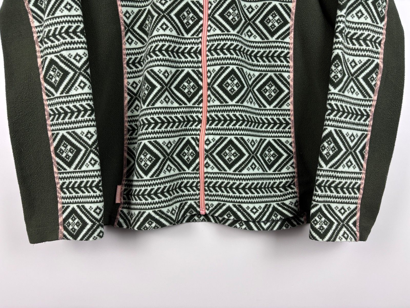 Other Kari Traa Fleece Fair Isle Light Weight Sweater Green XL Size XL / US 12-14 / IT 48-50 - 3 Thumbnail