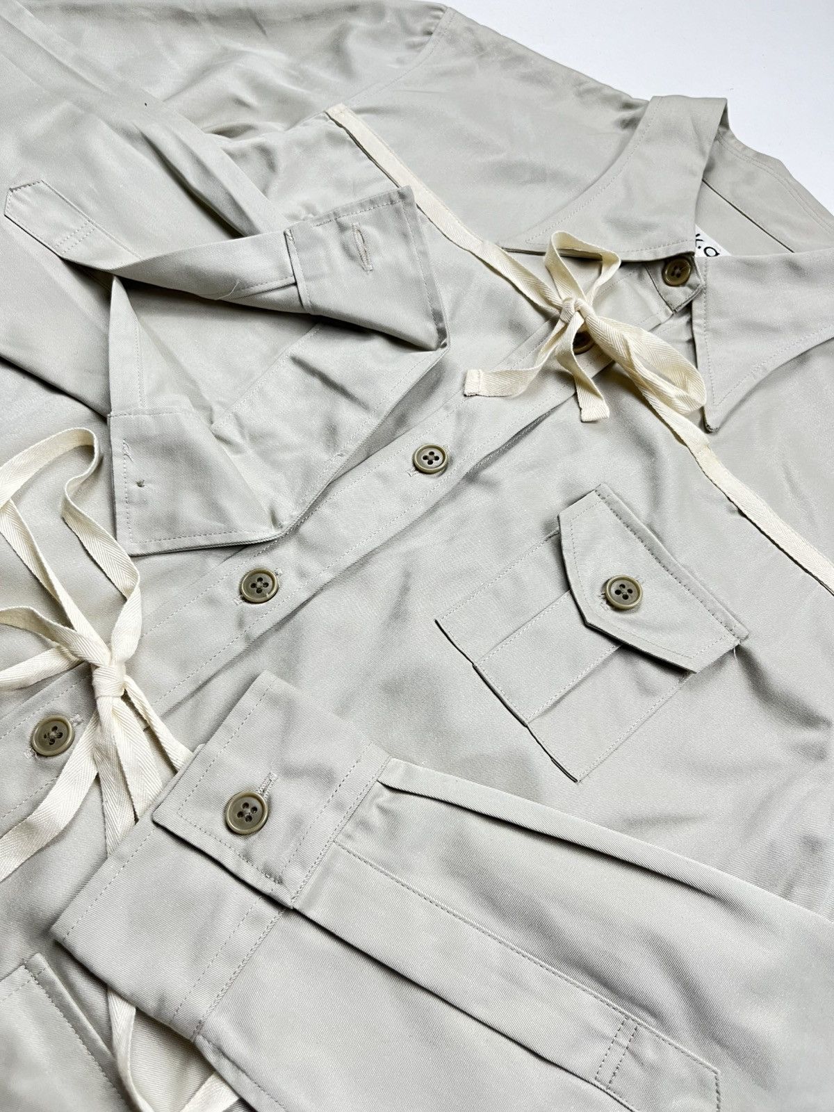 Other K.A.T. Utility Tie Detail Shirt Jacket Size US M / EU 48-50 / 2 - 8 Thumbnail
