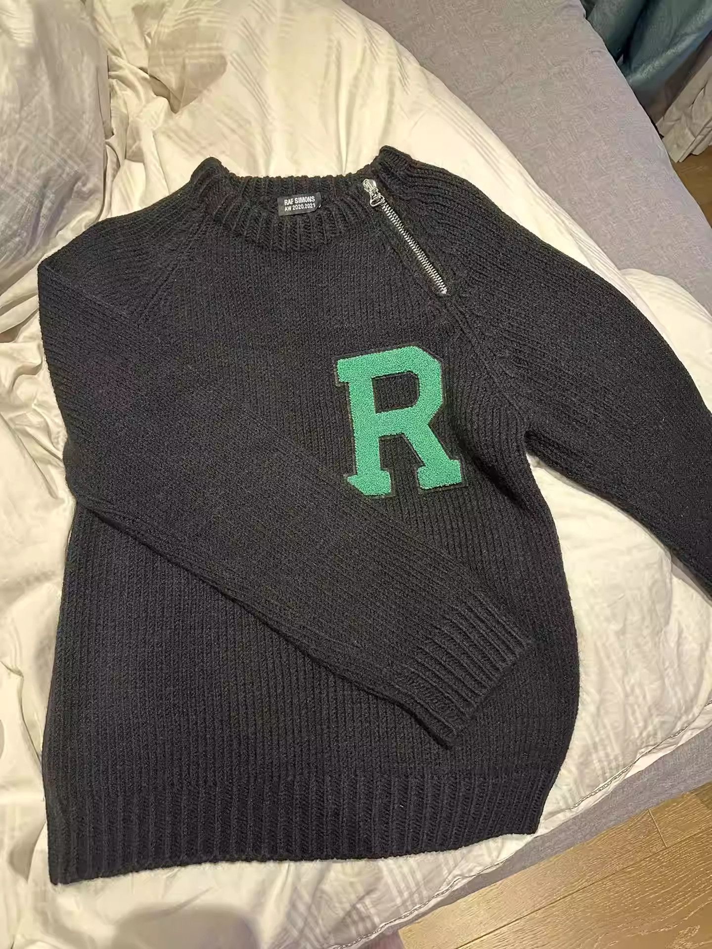 Raf Simons Raf Simons Slanted Zipper Sweater Size US S / EU 44-46 / 1 - 2 Thumbnail