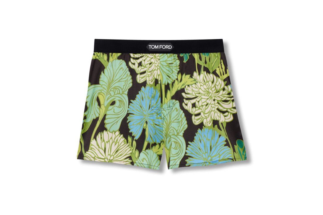 Tom Ford o1loc1c0724 IST4LE4 Silk Boxer Briefs in Multicolor Size US 32 / EU 48 - 1 Thumbnail