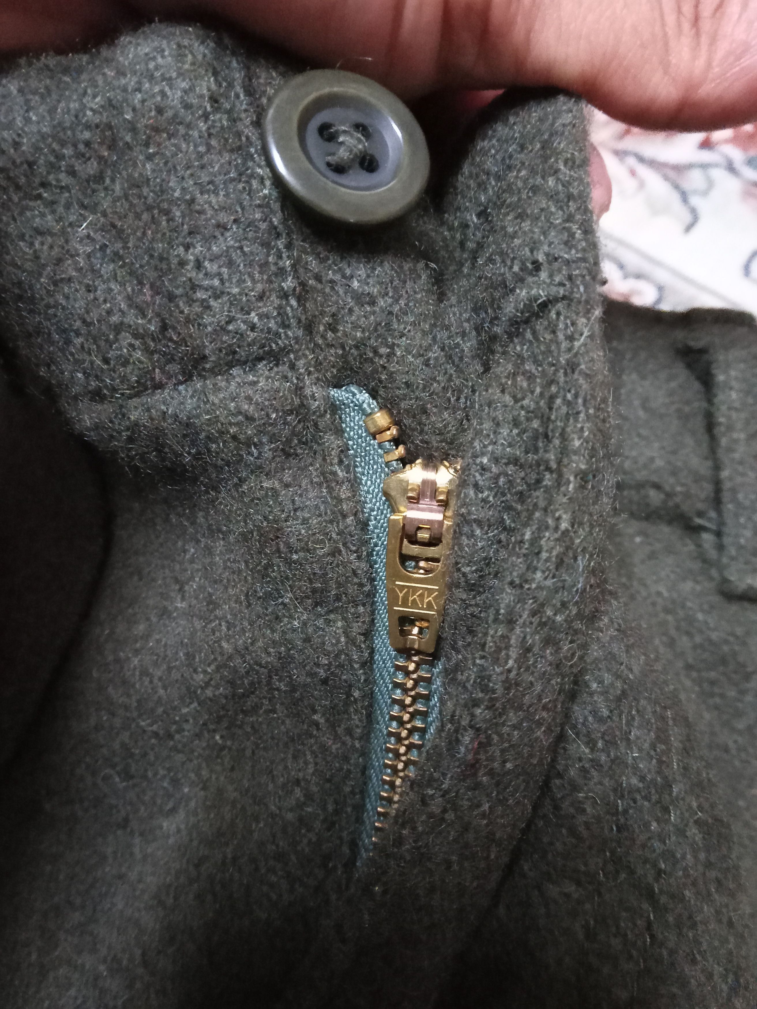 Japanese Brand × United Arrows United Arrow Green Label Relaxing Wool & Nylon Baker Pants Size US 34 / EU 50 - 9 Thumbnail