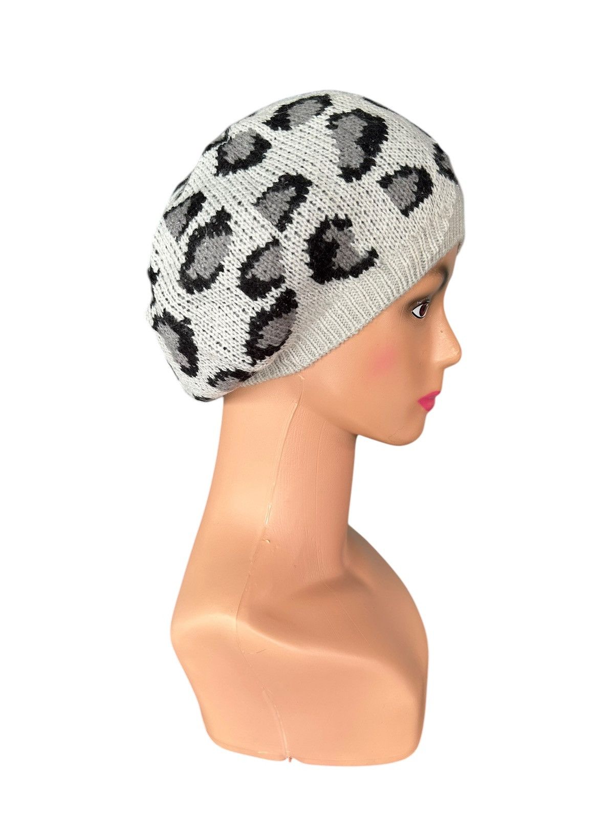 Japanese Brand × Kapital × Vintage Japanese Style Leoprad knitt Beanie Hats Size ONE SIZE - 2 Thumbnail