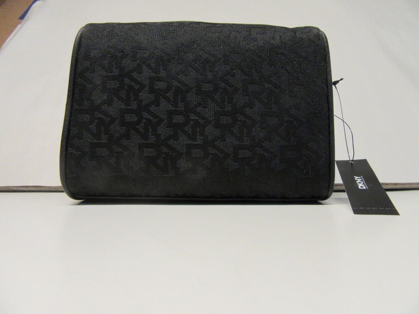DKNY DKNY SLGS-Heritage Cosmetic Bag with Saffiano Leather Size ONE SIZE - 2 Thumbnail