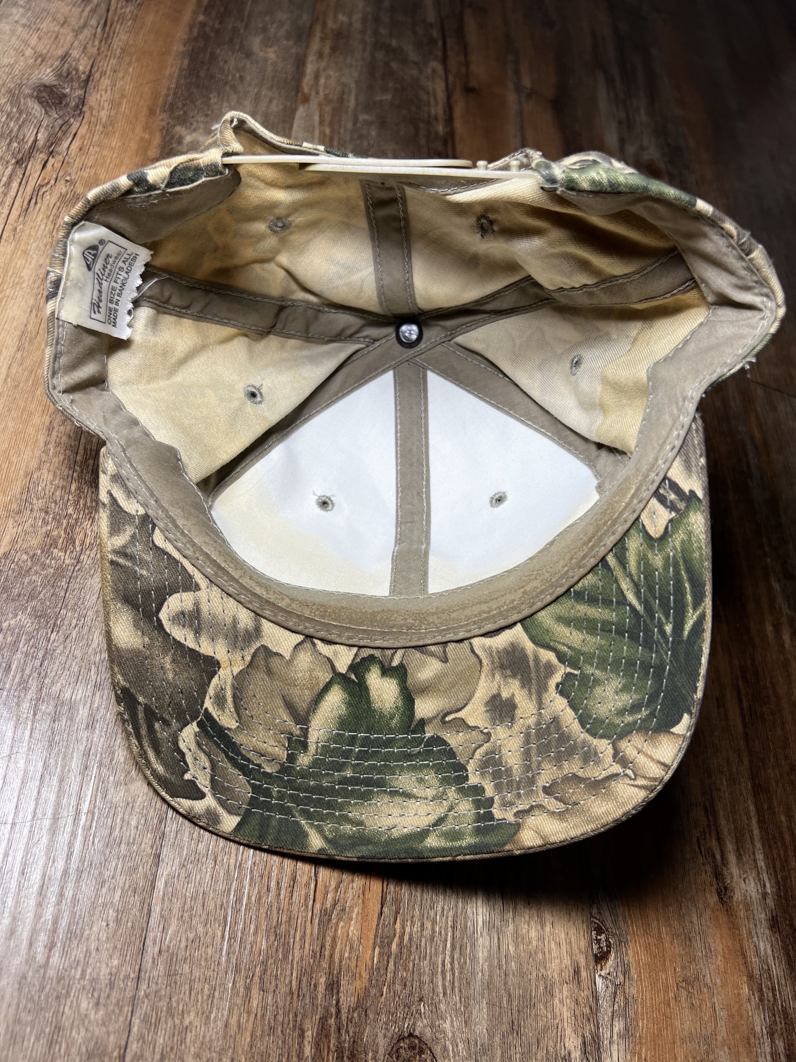 Vintage Vintage Camouflage Print Headliner Snapback Cap Size ONE SIZE - 4 Thumbnail