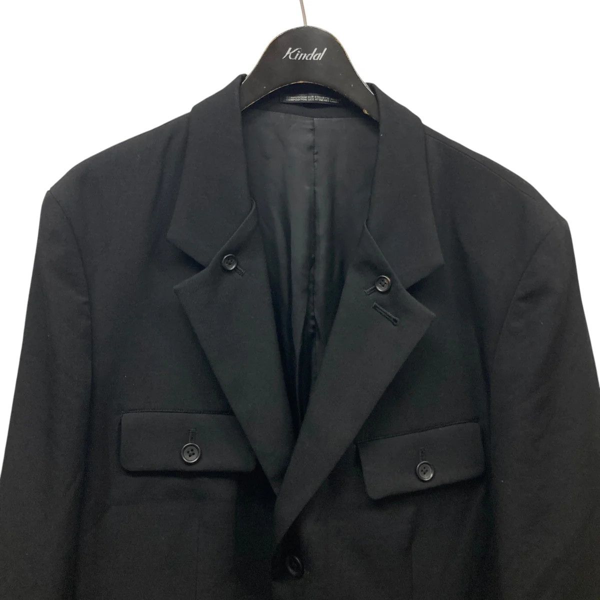 Yohji Yamamoto Yohji Yamamoto pour homme Layer/collar 3BS Size US L / EU 52-54 / 3 - 3 Thumbnail