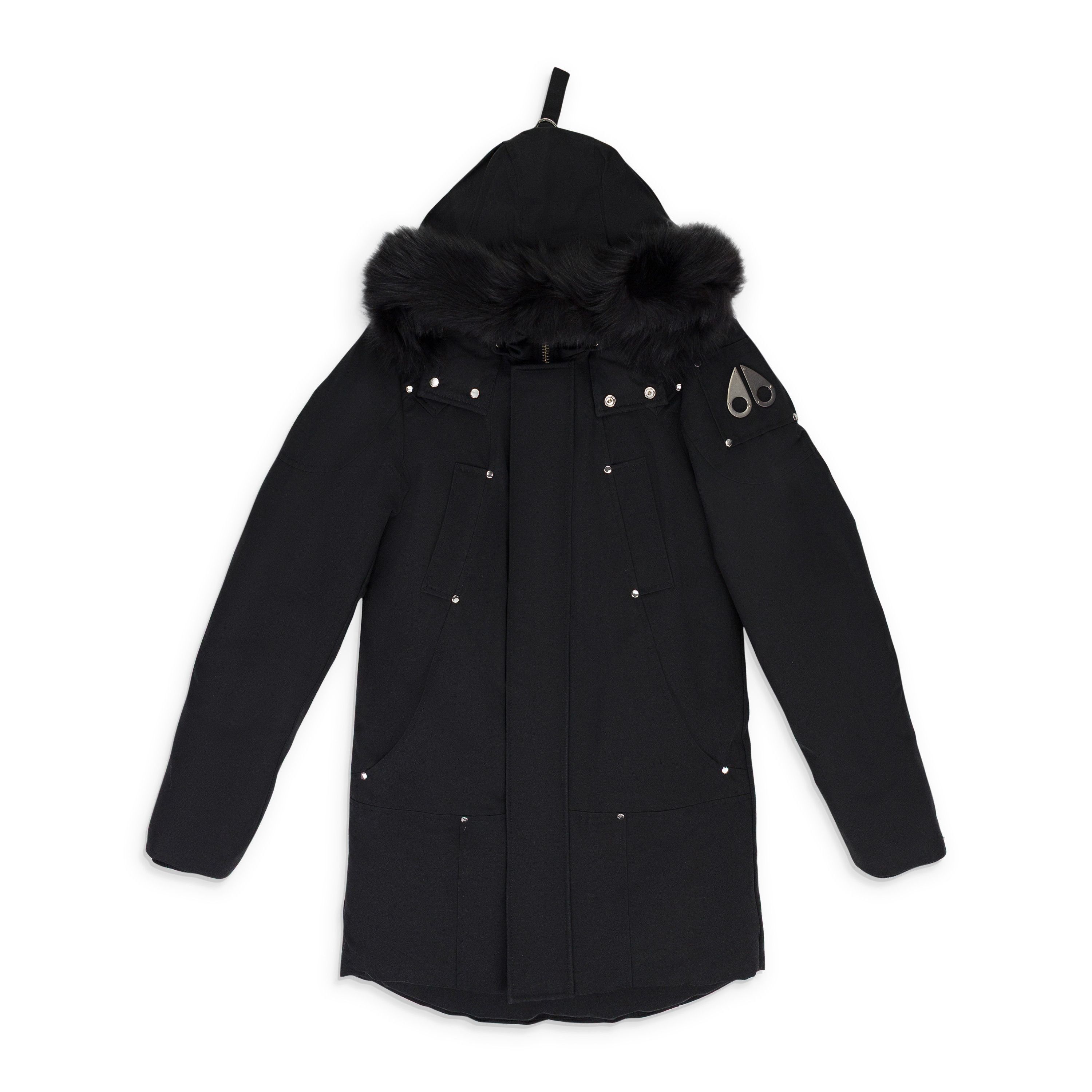 Moose Knuckles Moose Knuckles Black / Black Original Stirling Parka SIZE S Size US S / EU 44-46 / 1 - 1 Thumbnail