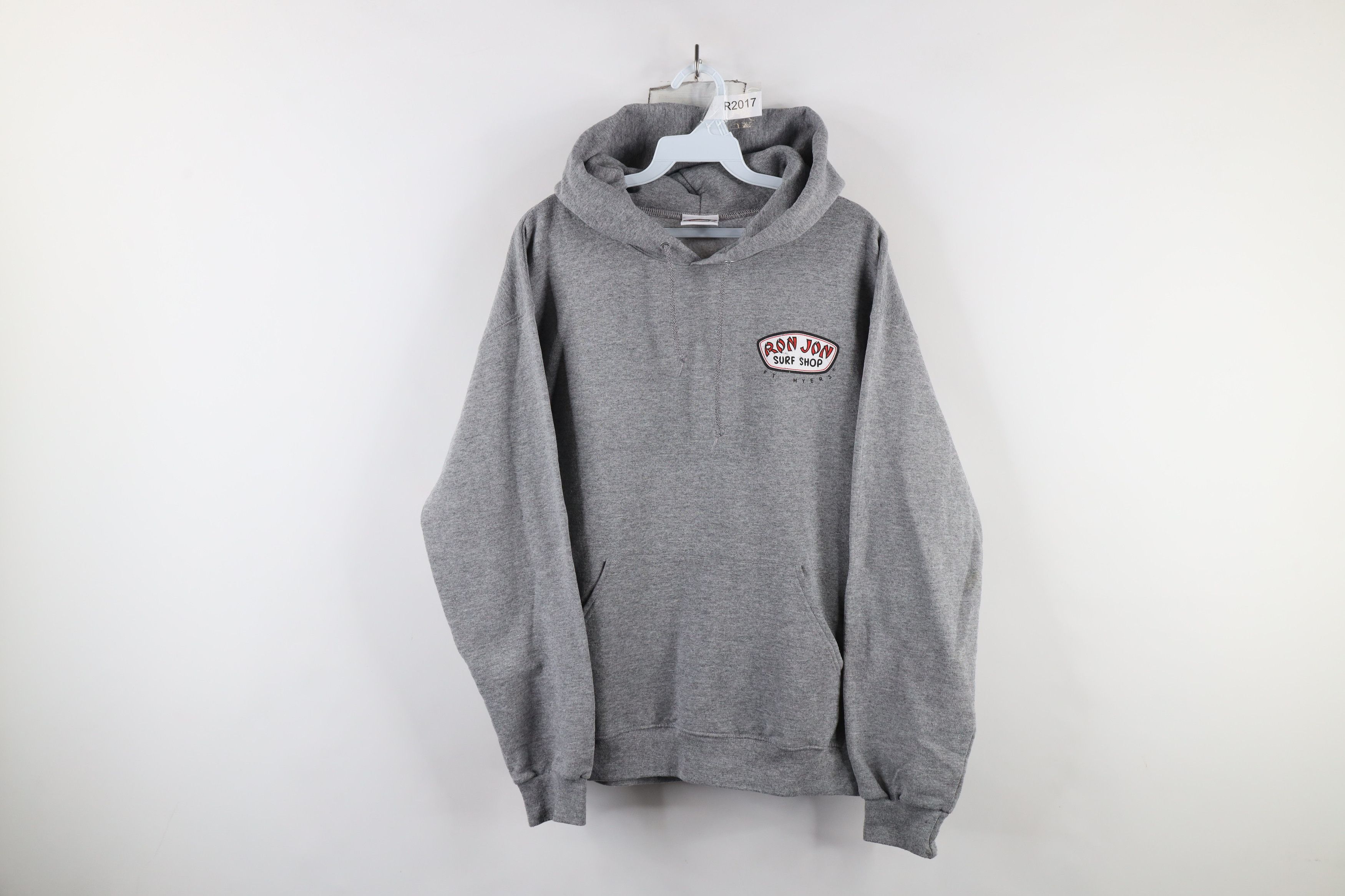 Vintage Vintage Ron Jon Surf Shop Surfing Hoodie Sweatshirt Gray Size US M / EU 48-50 / 2 - 1 Thumbnail