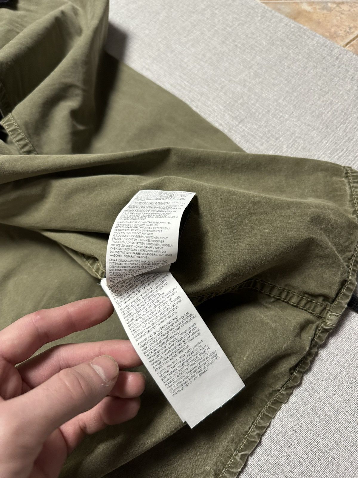 Massimo Osti Stone Island Garment Dyed Zip Overshirt Size US M / EU 48-50 / 2 - 17 Thumbnail
