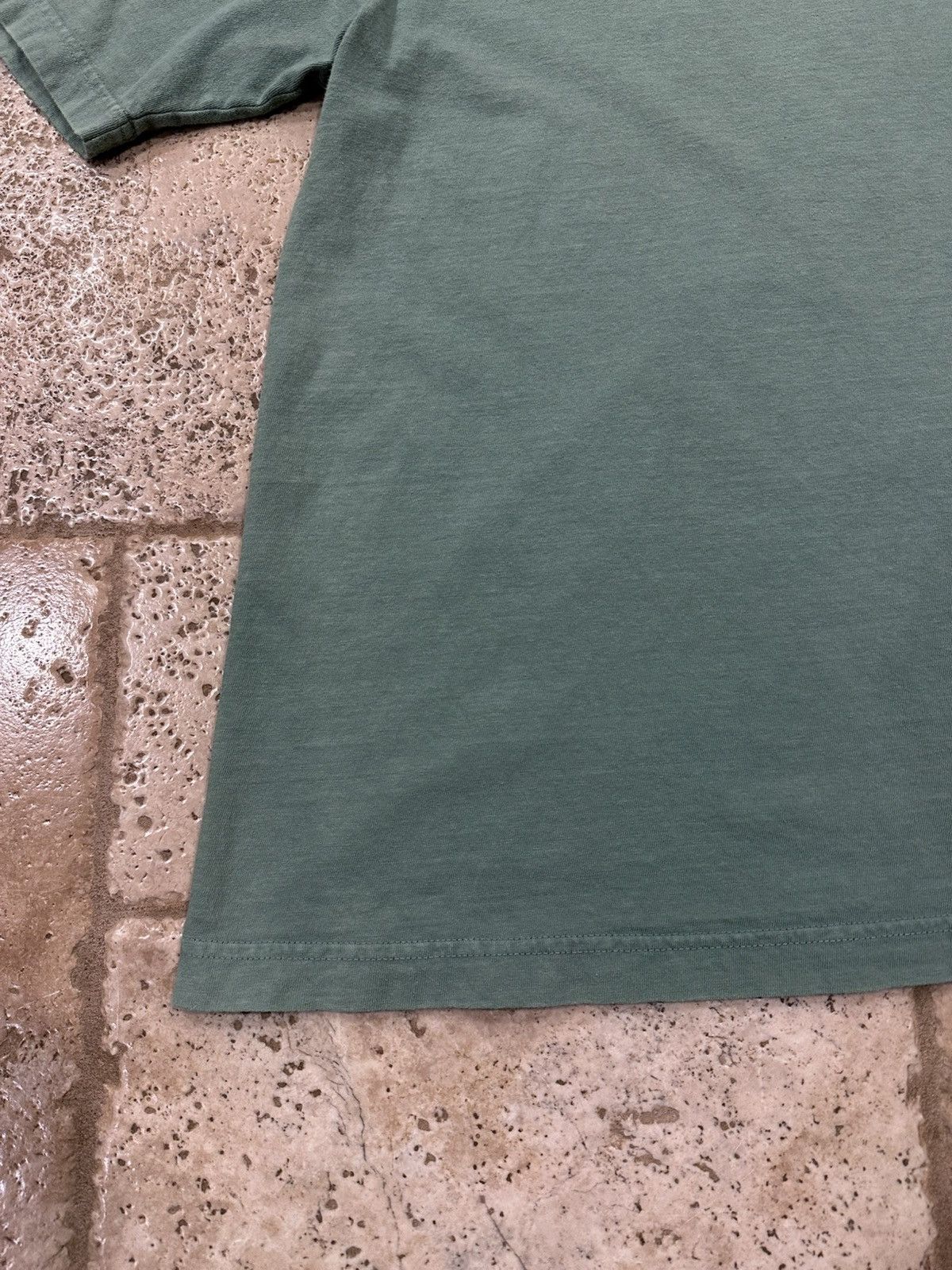 Japanese Brand Visvim Jumpo Amplus Green Pocket Short Sleeve T-Shirt Size US XXL / EU 58 / 5 - 4 Thumbnail