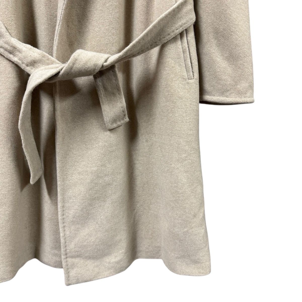 Giorgio Armani I Blues Tie-Belt Twill Coat Jacket *Only For Japan Release* Size US XS / EU 42 / 0 - 11 Thumbnail
