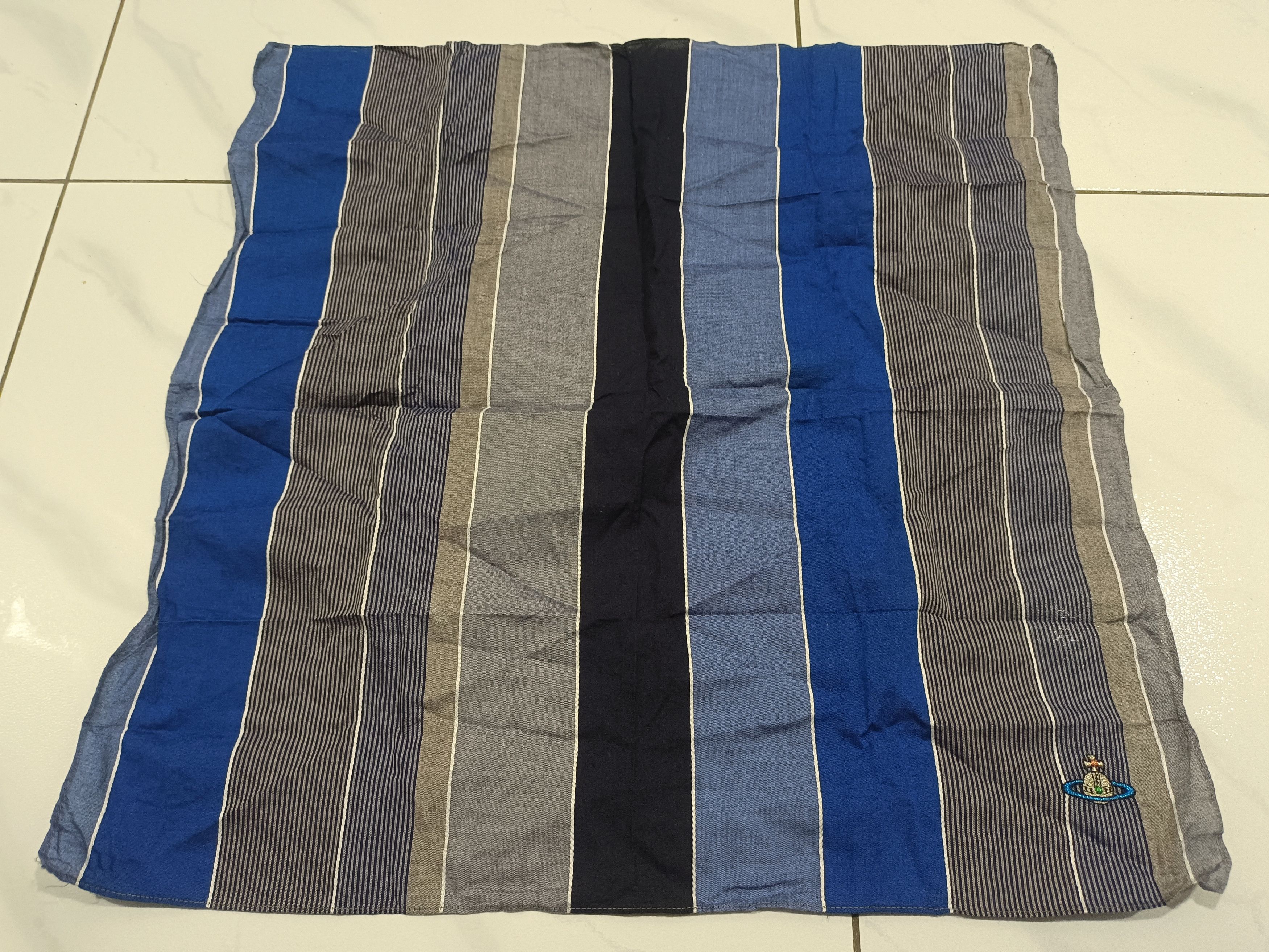 Vivienne Westwood Vivienne Westwood Orb Logo Striped Handkerchief / Bandana Size ONE SIZE - 2 Thumbnail