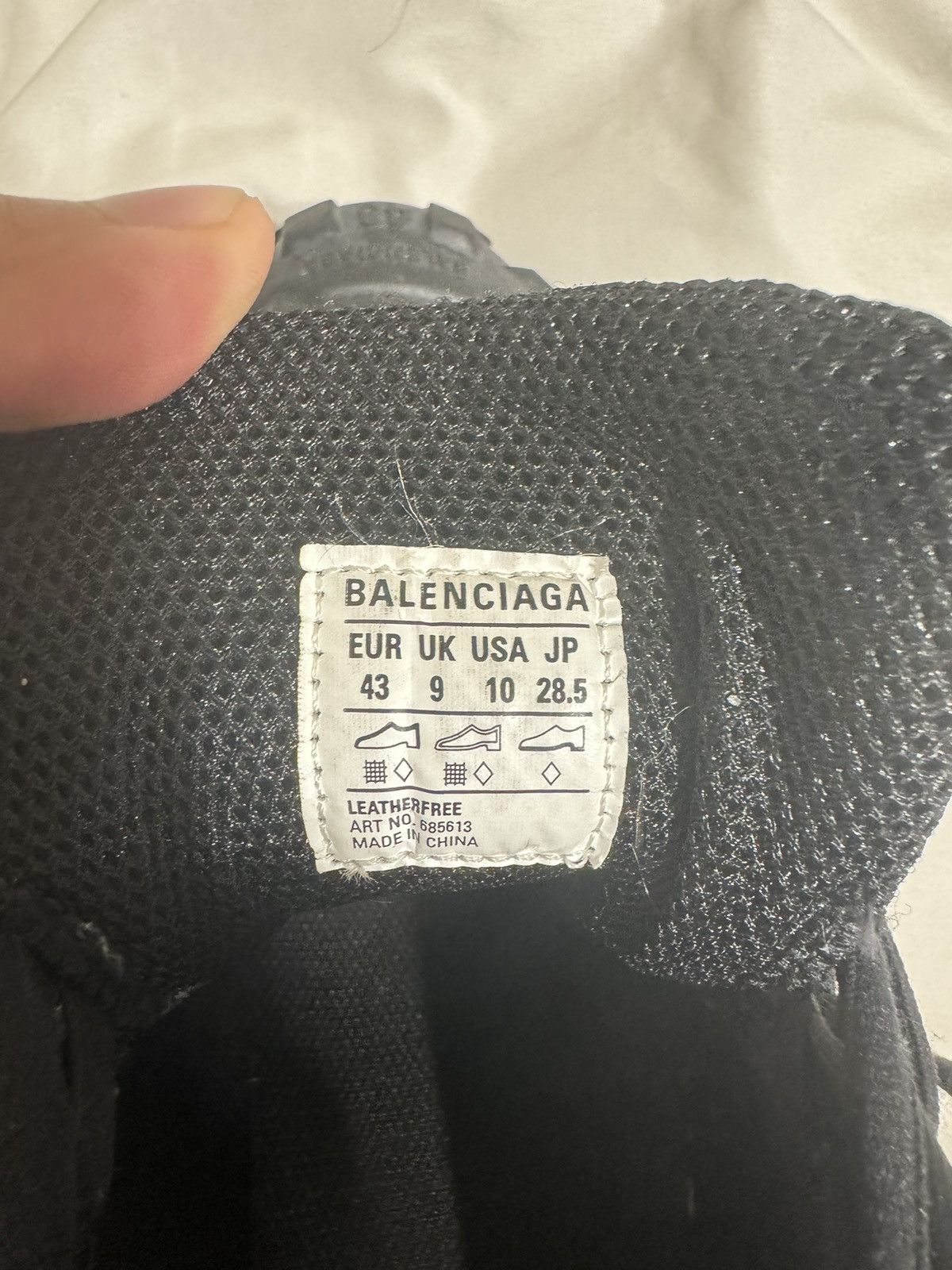Balenciaga Balenciaga Defender Black Size US 10 / EU 43 - 9 Thumbnail
