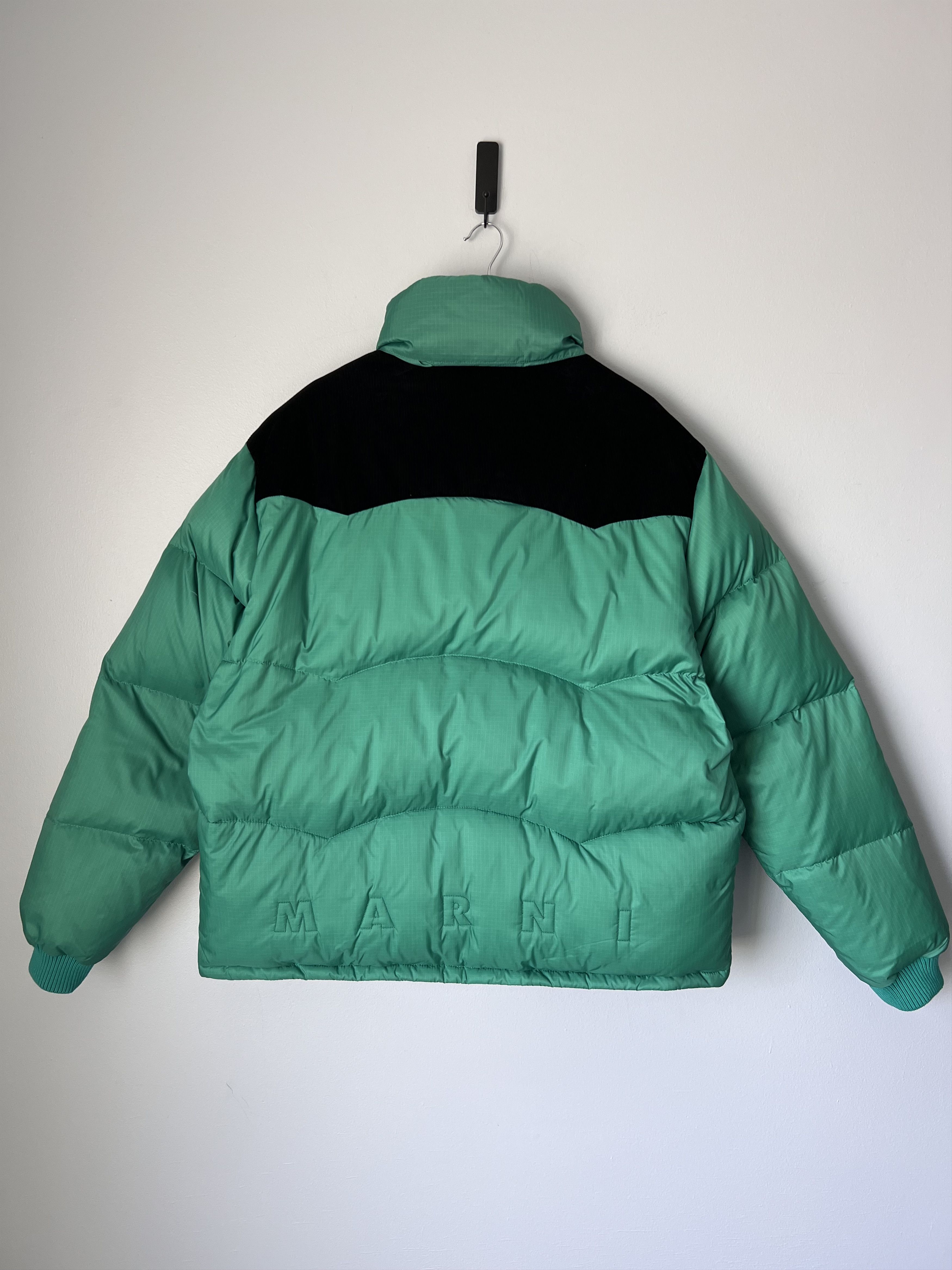Marni Marni Ripstop Nylon Western Puffer Jacket in Green Size US M / EU 48-50 / 2 - 5 Thumbnail