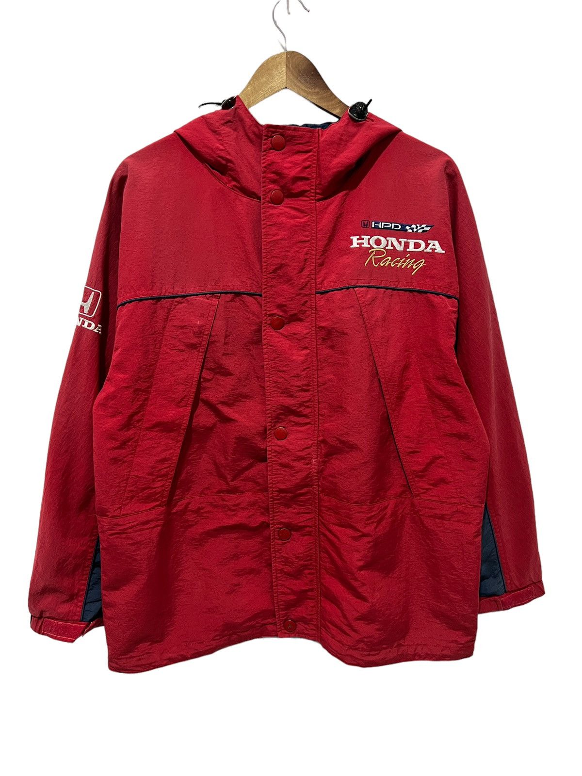 Honda × Vintage Vintage Honda Racing Hoodie Jacket Size US L / EU 52-54 / 3 - 1 Thumbnail