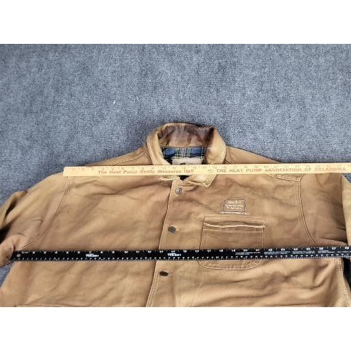 Vintage International Denim Jacket Men Sz XXL Brown Shelby Upholster Size US XXL / EU 58 / 5 - 6 Thumbnail