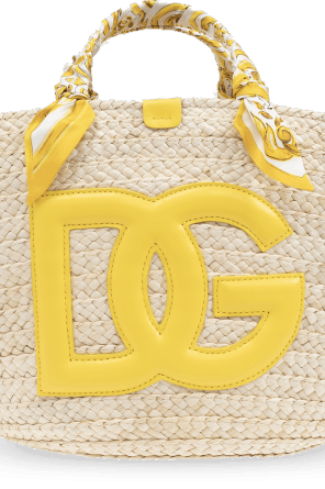 Dolce & Gabbana o1s22i1n1024 Size: OS / Kendra Tote Bag in Beige & Yellow Size ONE SIZE - 6 Thumbnail