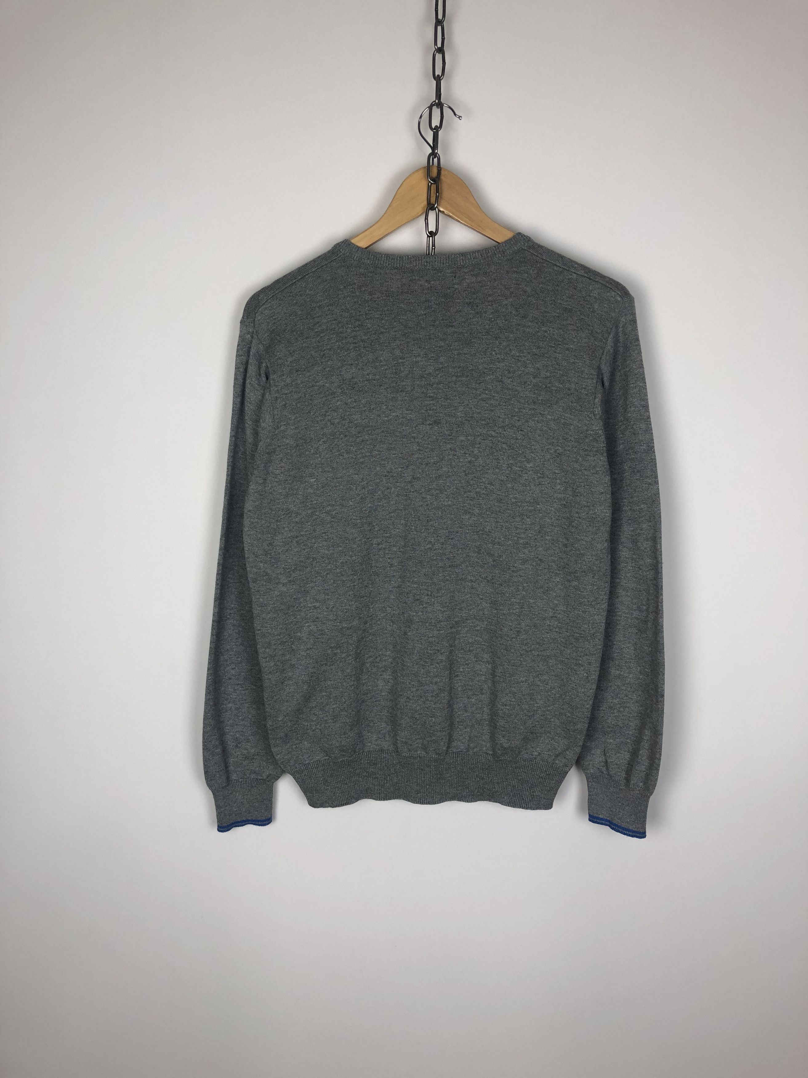 Fred Perry Fred Perry Sweater Gray Pullover Small Logo M Size US M / EU 48-50 / 2 - 7 Thumbnail