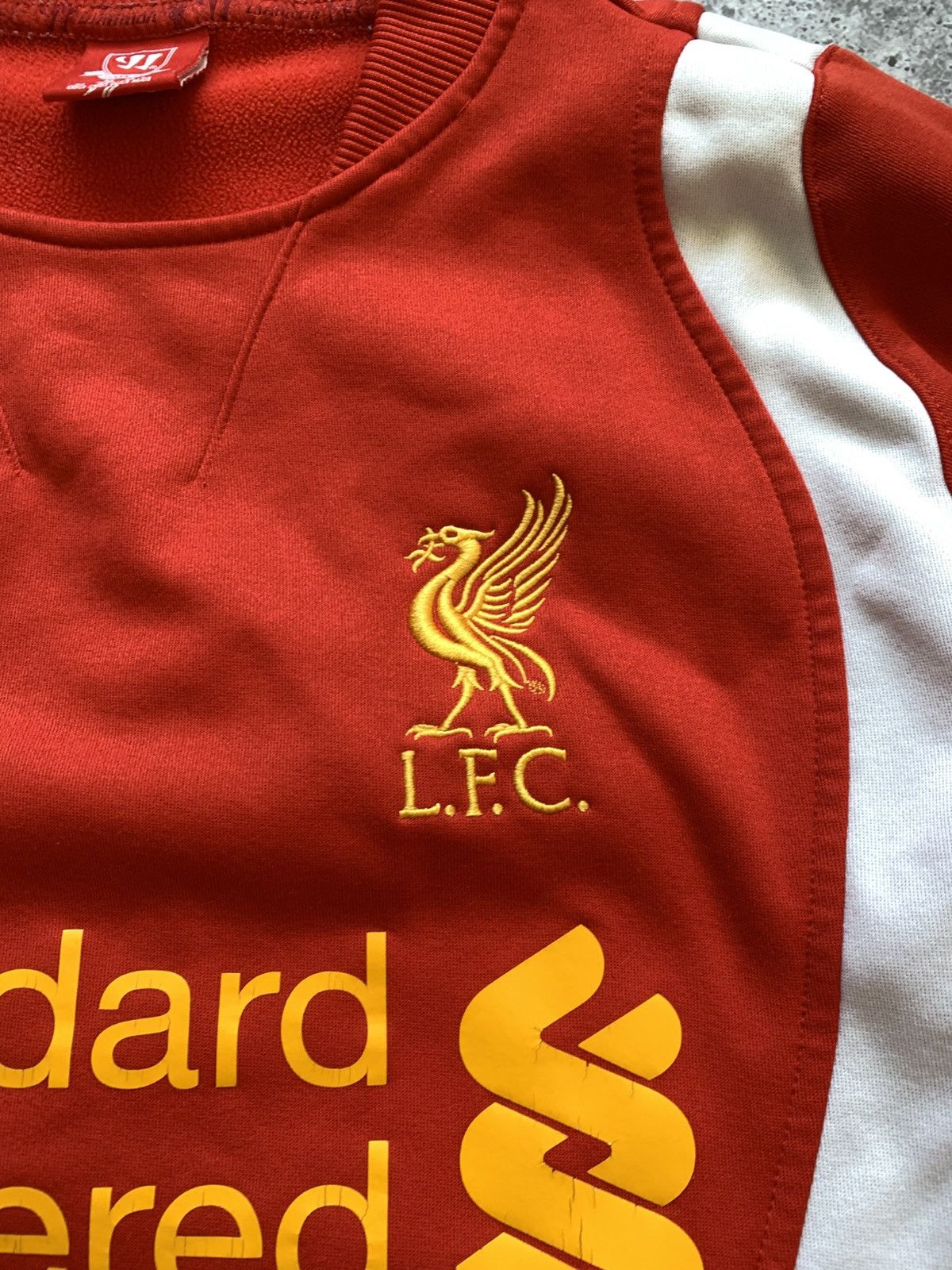 Warrior 🔥LIVERPOOL 2012/13 TRACK TOP SWEATSHIRT WARRIOR SOCCER Size US M / EU 48-50 / 2 - 4 Thumbnail