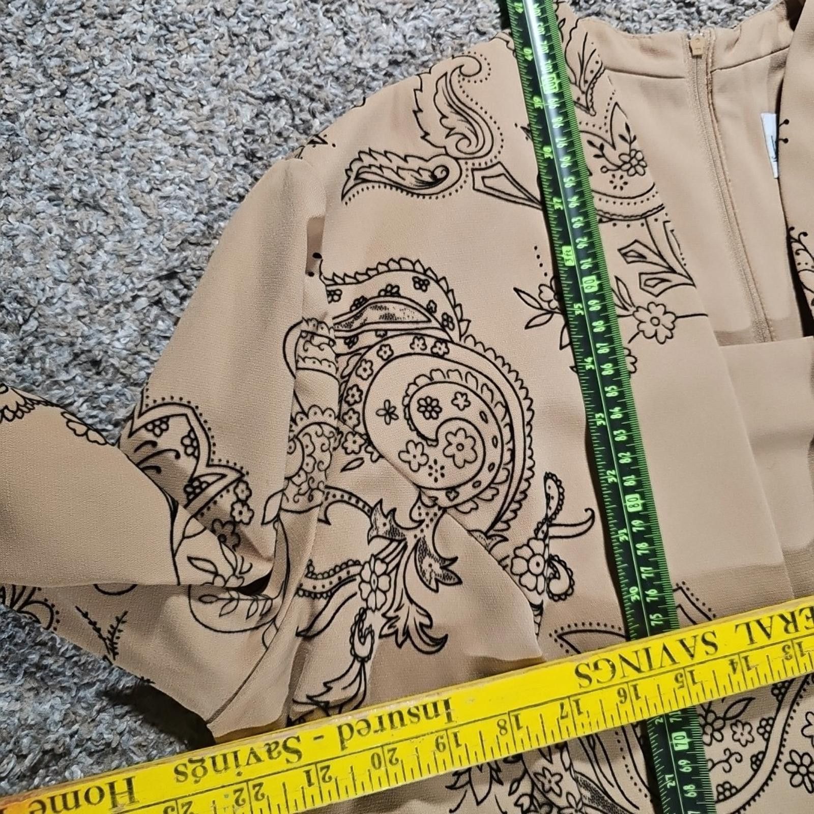 Other Just In Thyme Sz 16 Paisley Cultural Dress Size XXL / US 16-18 / IT 52-54 - 5 Thumbnail