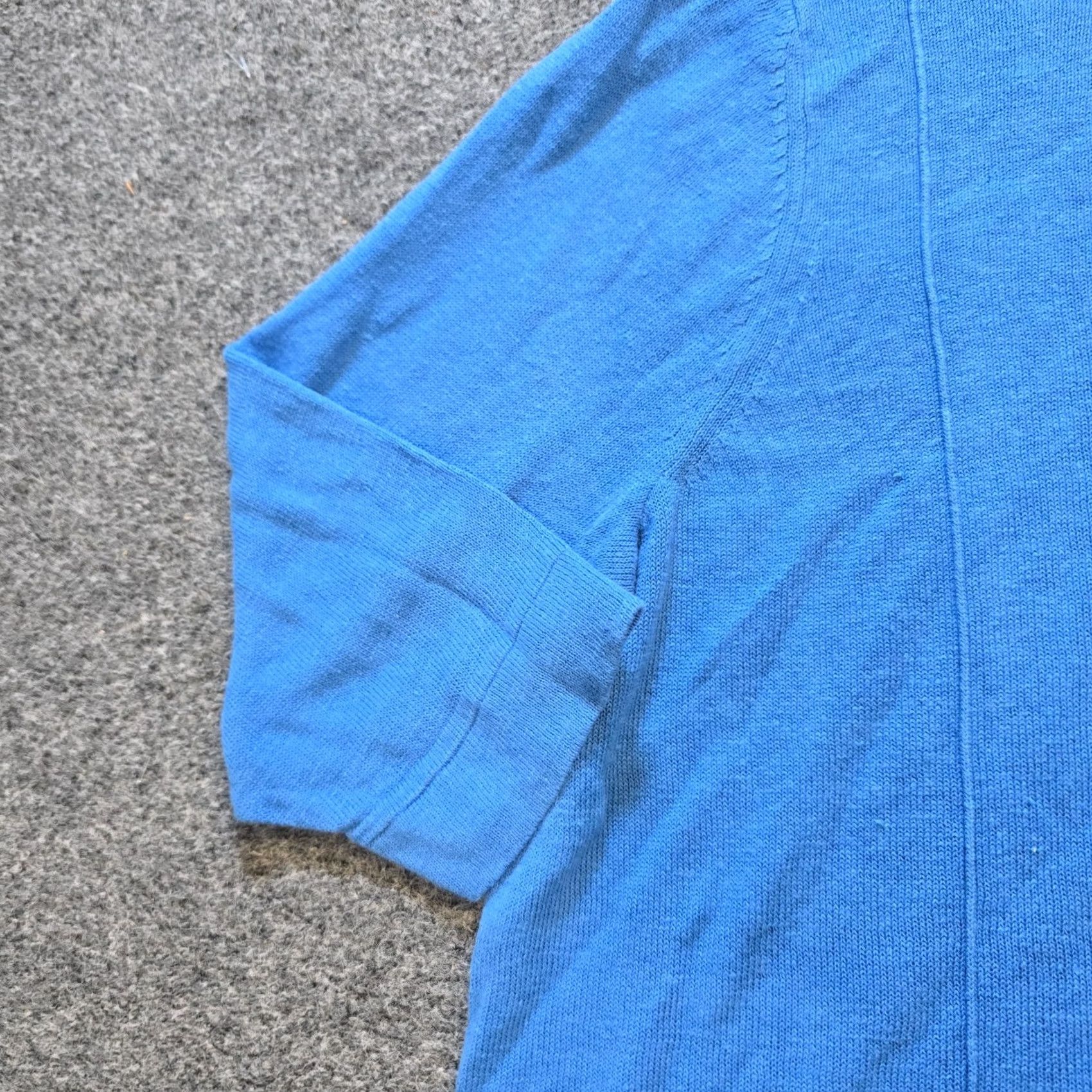 J. Jill J. Jill Top Womens XL Petite Blue 3/4 Sleeve Linen Blend Stretchy Capsule Shirt Blouse Womens Mens? Size XL / US 12-14 / IT 48-50 - 3 Thumbnail