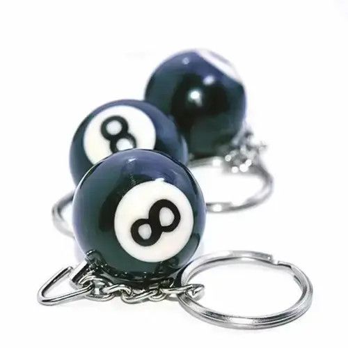 Vintage 8ball snooker Keychain Size ONE SIZE - 3 Thumbnail