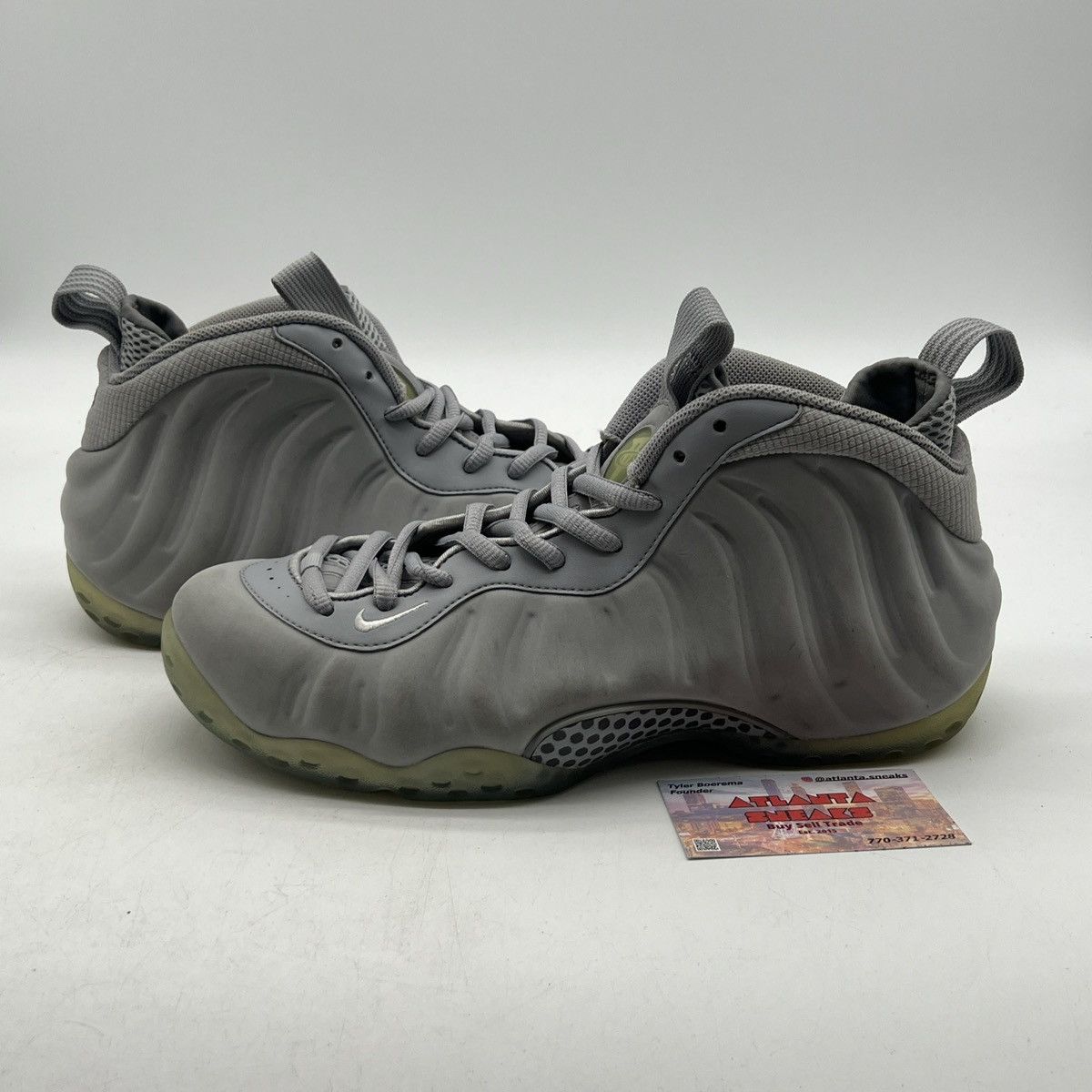 Air Foamposite one wolf grey